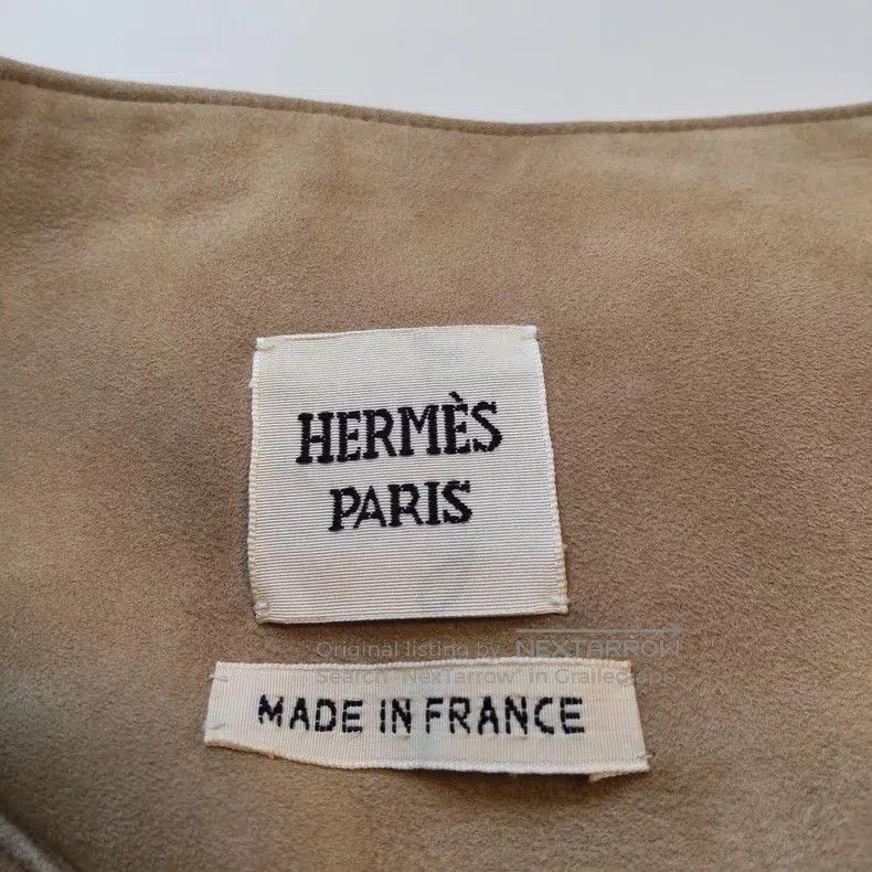 Hermes Hermes Cashmere Leather Skirt Size 25" / US 0 / IT 36 - 3 Thumbnail