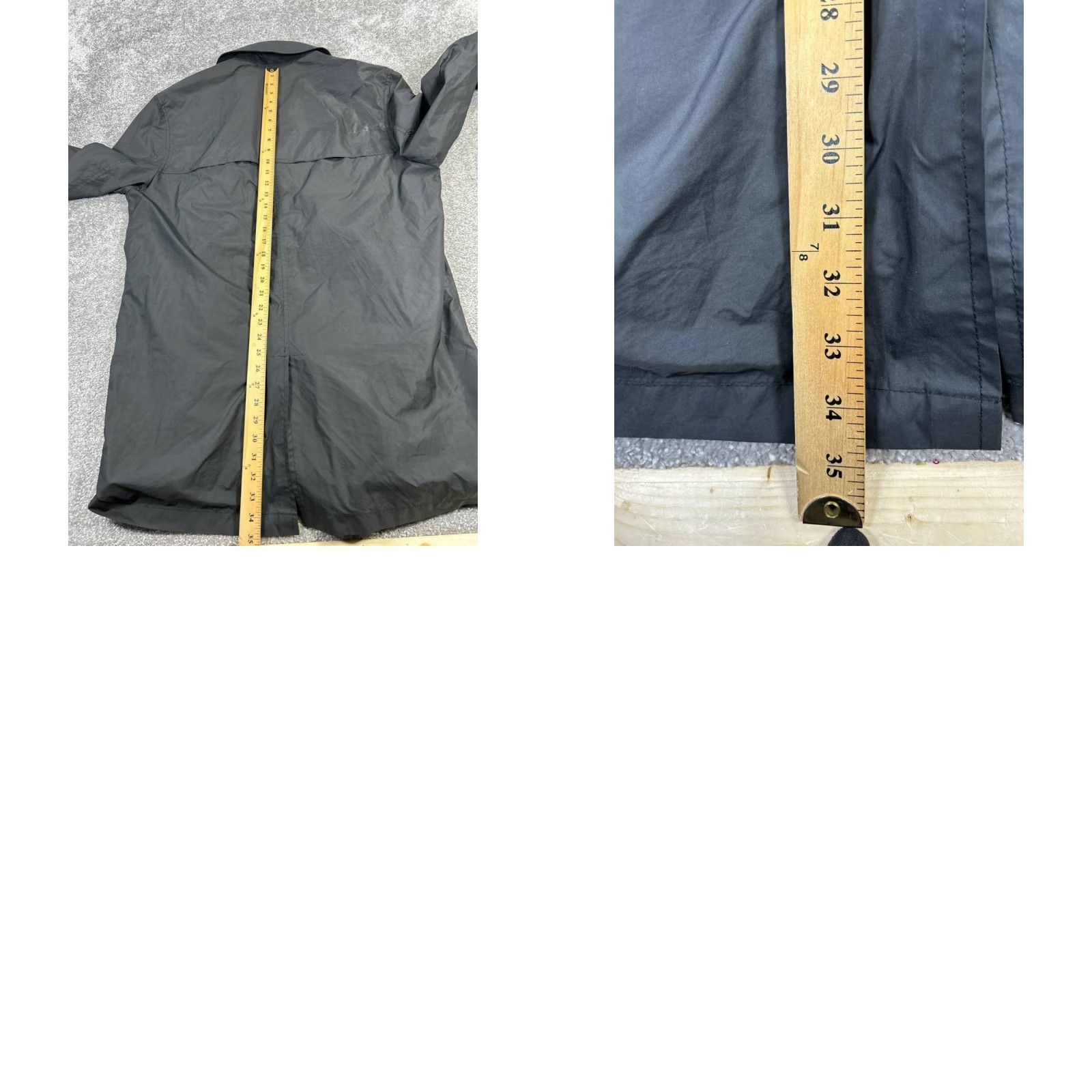 Hart Schaffner Marx Hart Schaffner Marx Jacket Mens XL Black Water Resistant Casual Trench Coat Size US XL / EU 56 / 4 - 9 Thumbnail