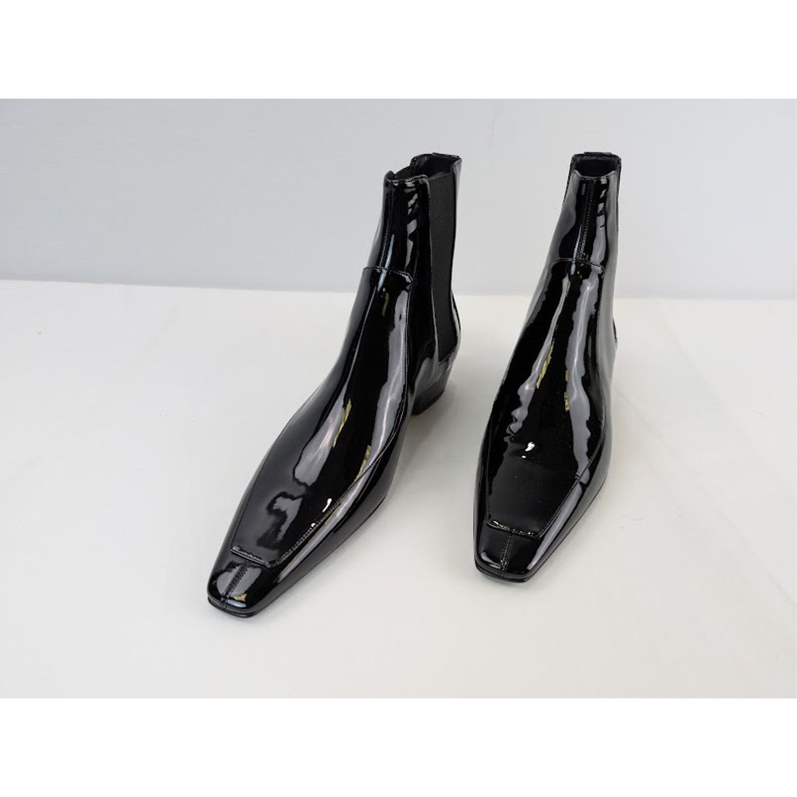 Saint Laurent Paris o1rshd1 Leather Paolo 30 Chelsea Boots in Nero Size US 10 / EU 43 - 9 Thumbnail