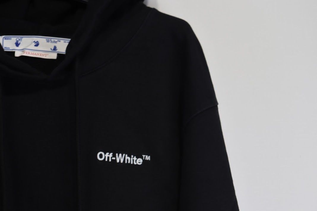 Off-White o1rshd1 For All Slim Hoodie in Black Size US XXL / EU 58 / 5 - 3 Thumbnail