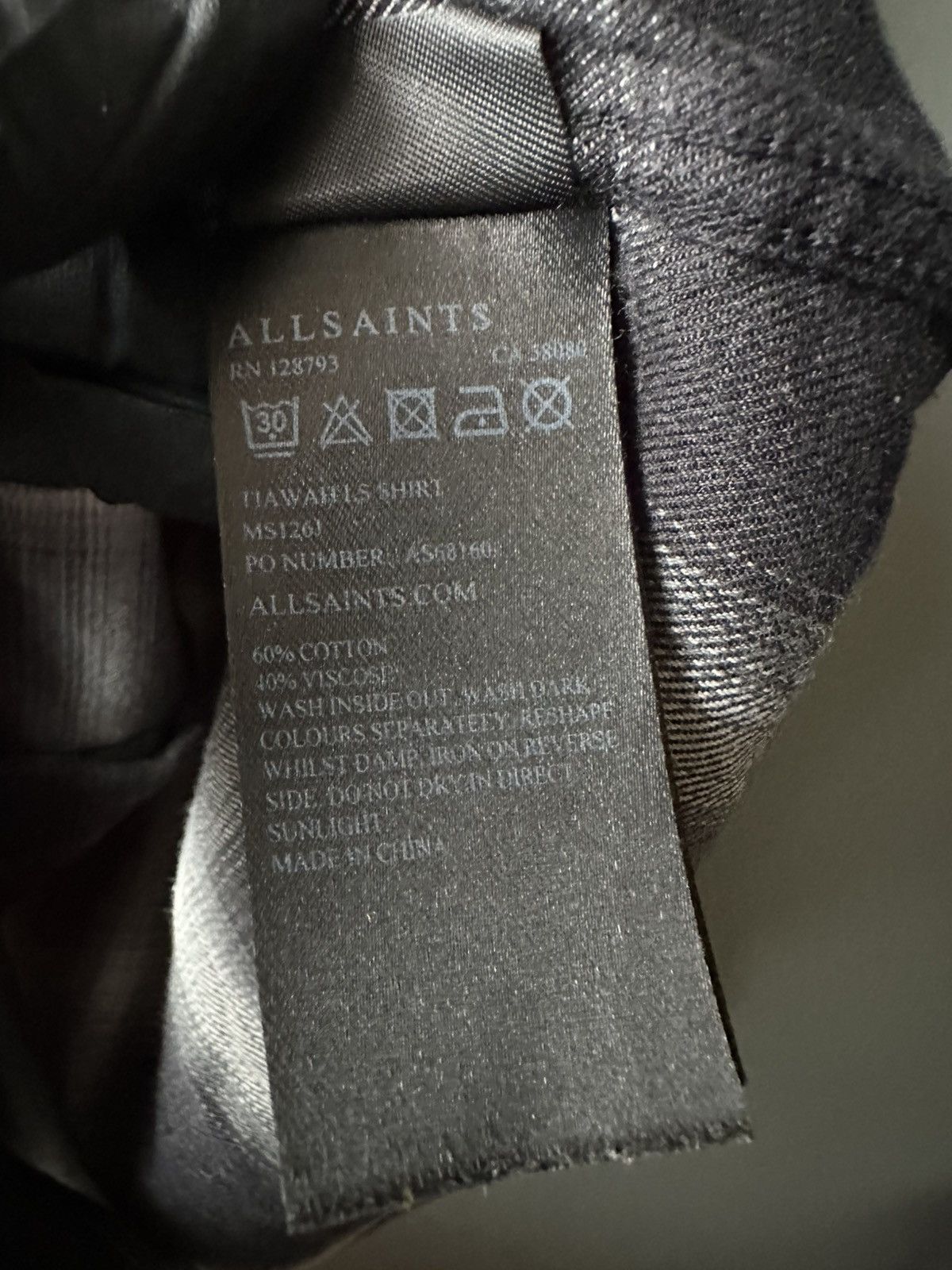Allsaints Allsaints Tia Wait LS Western Check Shirt Size L Size US L / EU 52-54 / 3 - 6 Thumbnail