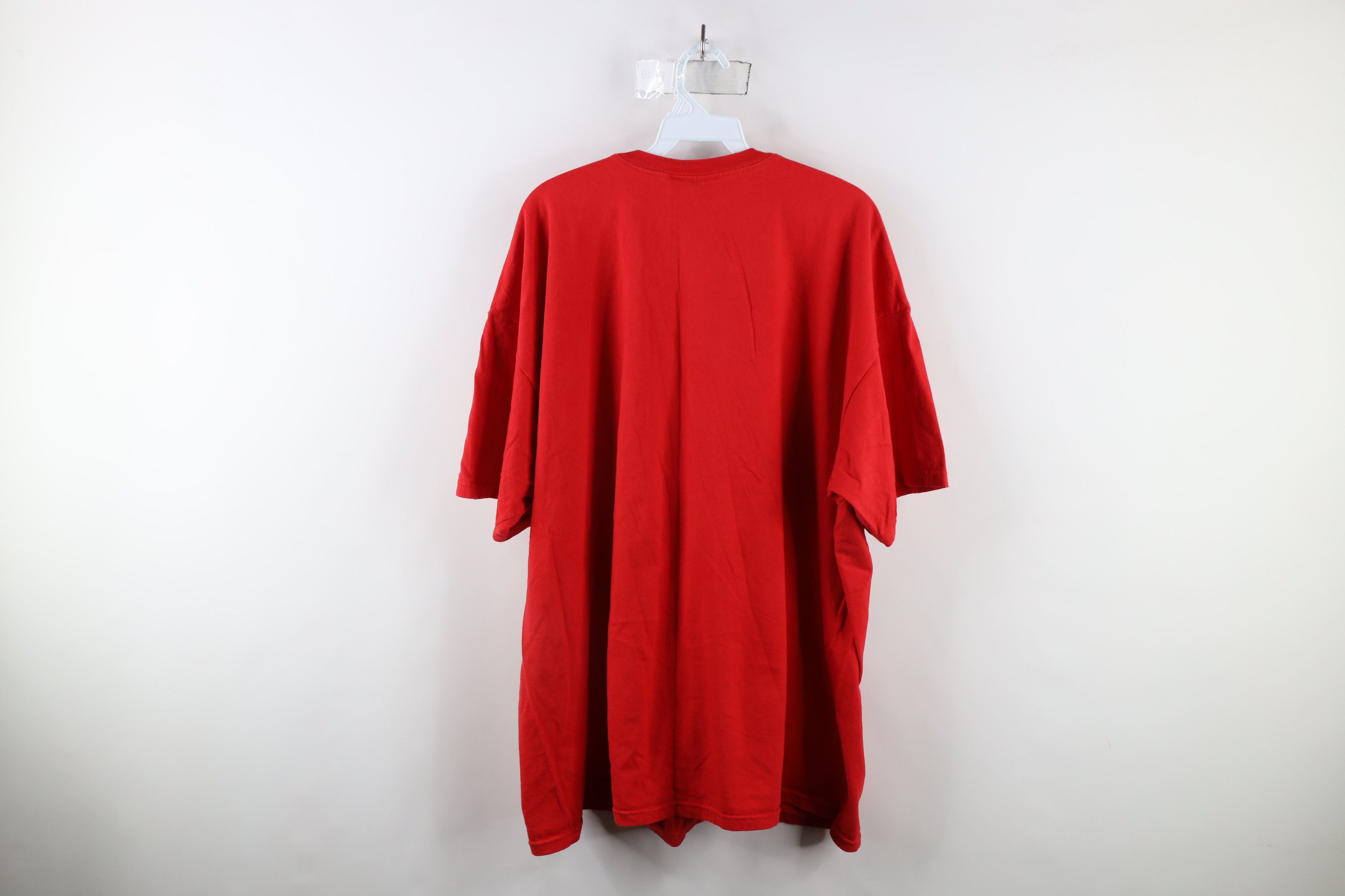 Coca Cola × Vintage Vintage Coca Cola Spell Out Glass Bottle T-Shirt Red Cotton Size US XXL / EU 58 / 5 - 7 Thumbnail