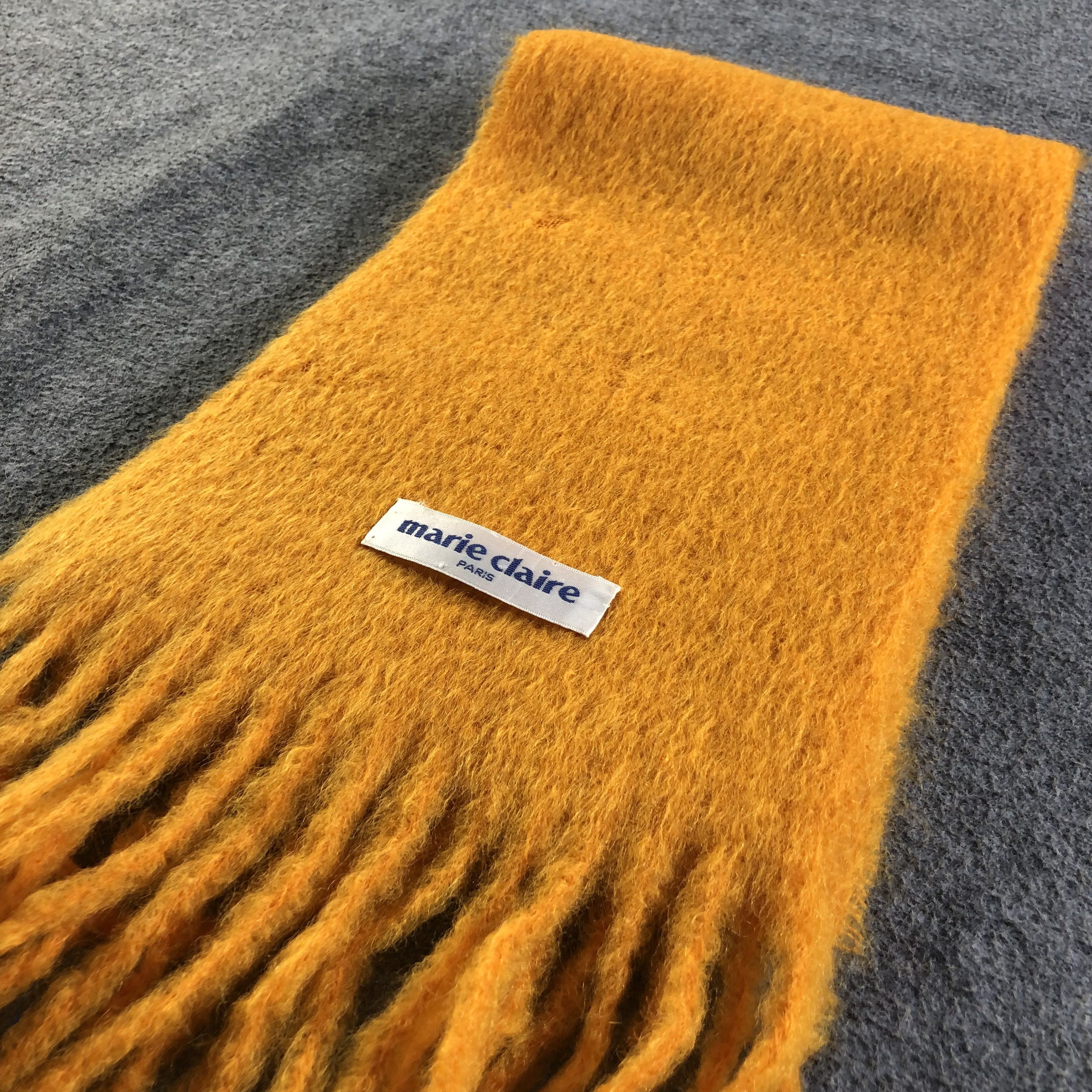 Vintage Marie Claire Mohair Scarf Muffler V1959 Size ONE SIZE - 3 Thumbnail