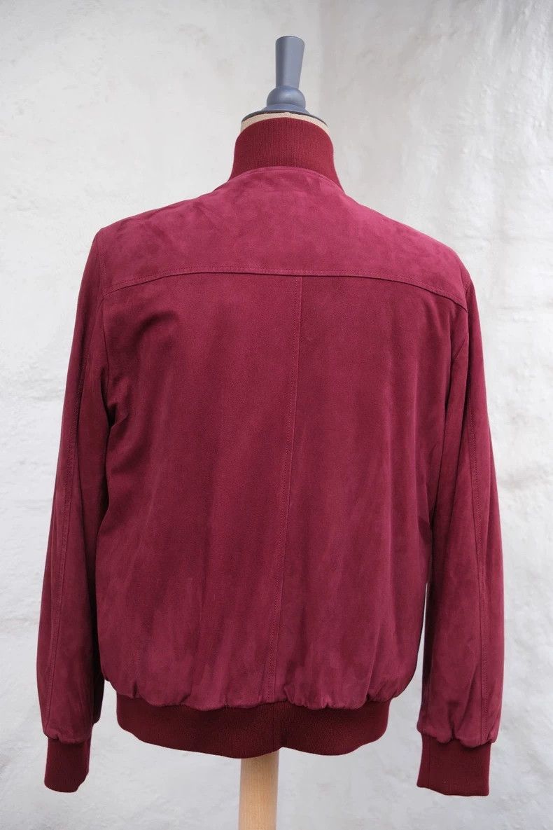 Loro Piana LORO PIANA Men's suede calf leather jacket Size US M / EU 48-50 / 2 - 2 Thumbnail