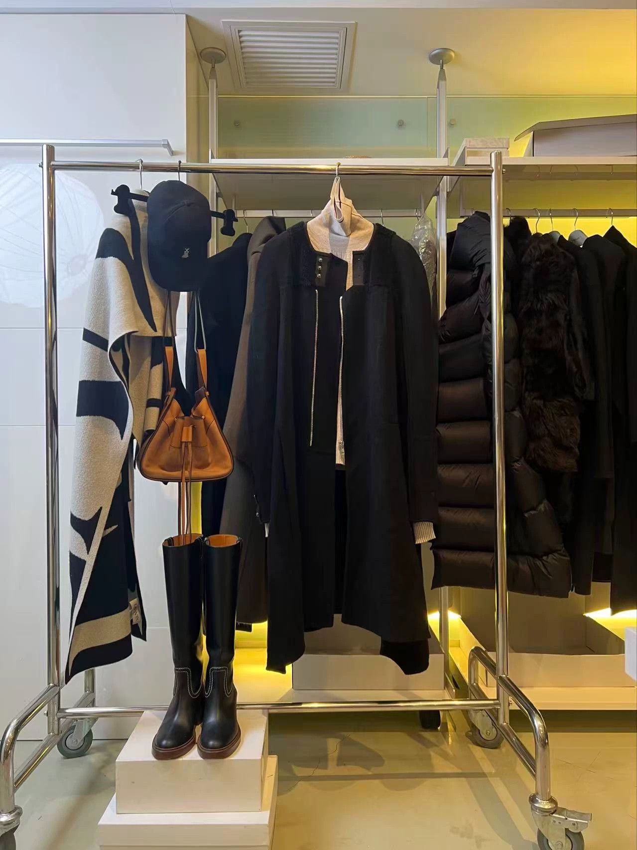 Rick Owens Rick Owens Cashmere Lamb Wool Mix Coat 40 New Milan Size S / US 4 / IT 40 - 1 Thumbnail