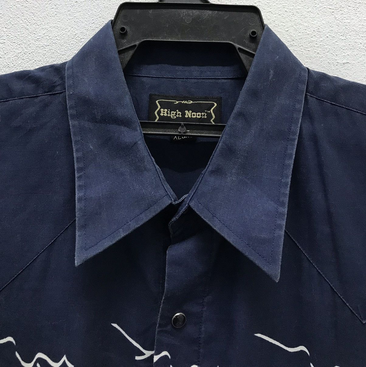 Japanese Brand × Vintage Vintage High Noon Long Sleeve Shirt Button Up Size US XL / EU 56 / 4 - 3 Thumbnail
