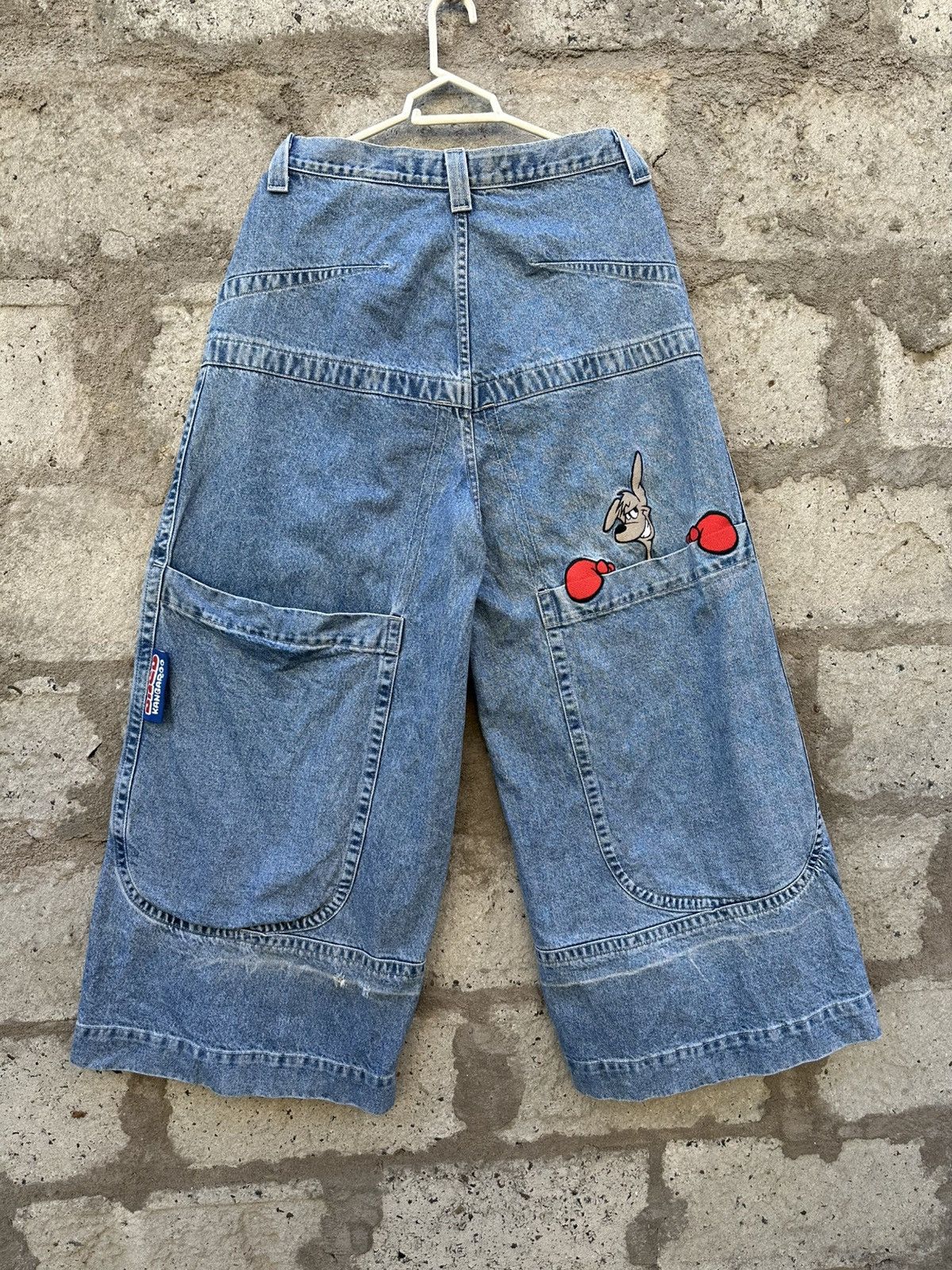 JNCO 90's Rare💥vintage Jnco kangaroo Wide leg baggy 32×30 Size US 32 / EU 48 - 1 Thumbnail