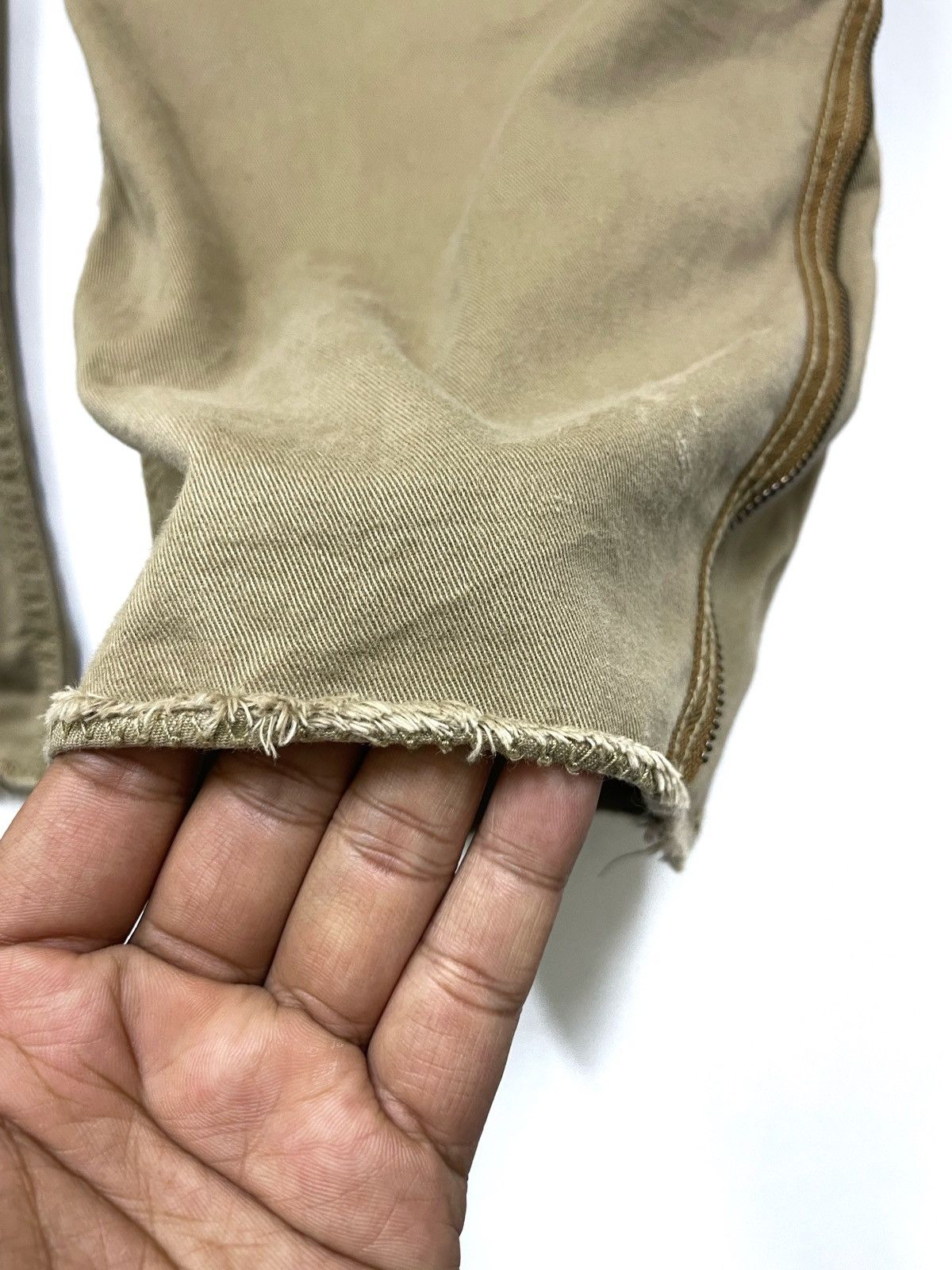 Levi's Made & Crafted Vintage 2005 Levi's Cargo Baggy With Adjustment Zip Size US 33 - 11 Thumbnail