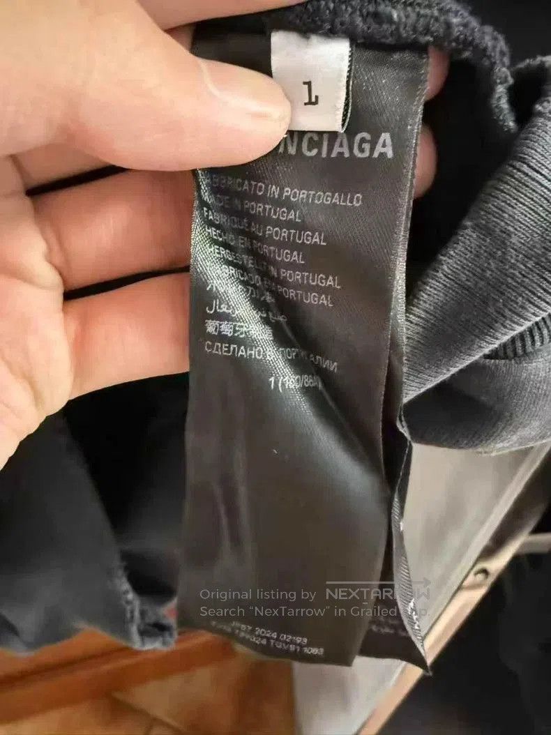 Balenciaga Balenciaga Statue of Liberty Distressed Hoodie. Size US S / EU 44-46 / 1 - 4 Thumbnail