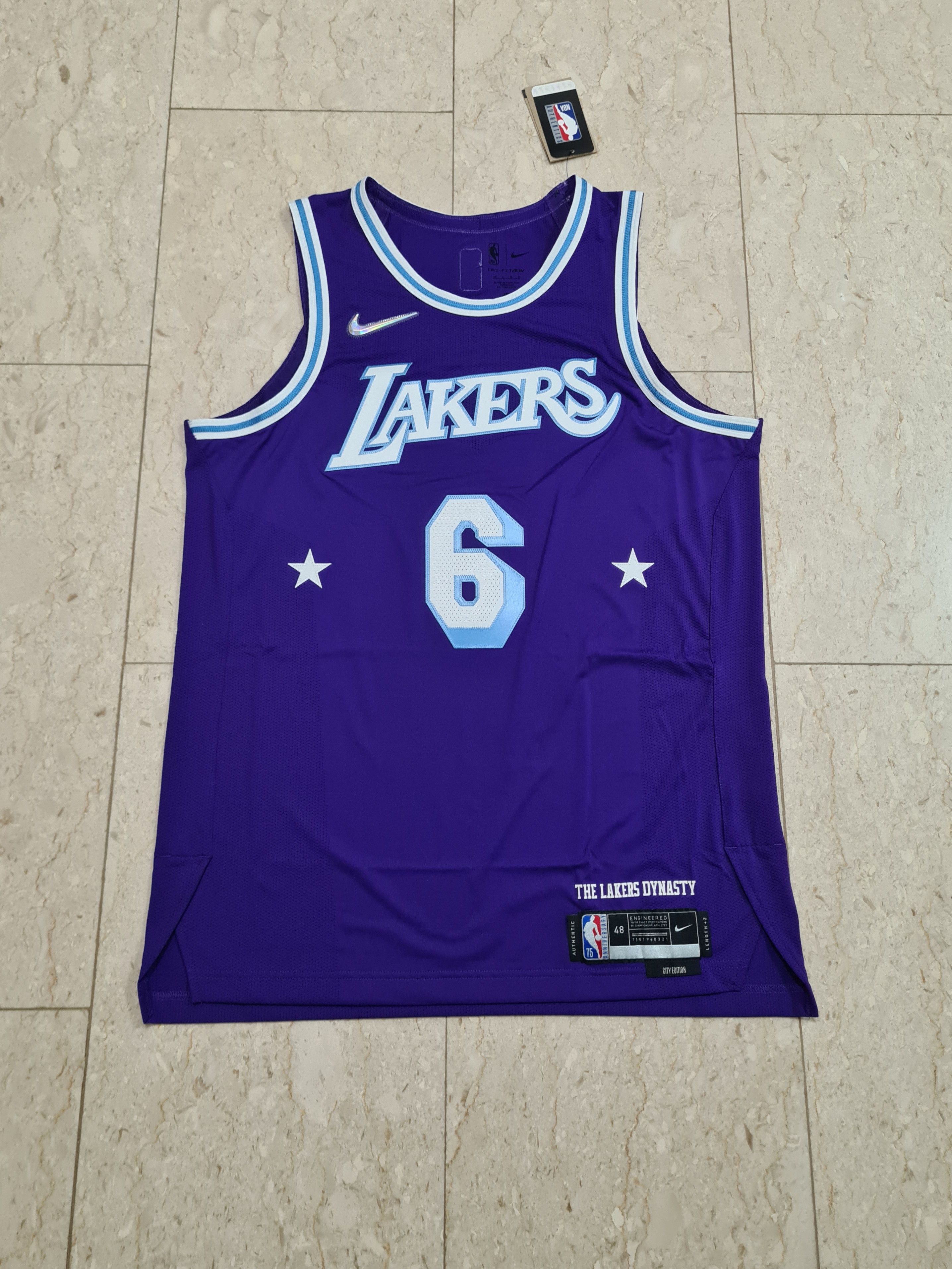 BNWT Authentic Nike Lakers 2022 City Dri-FIT ADV Jersey