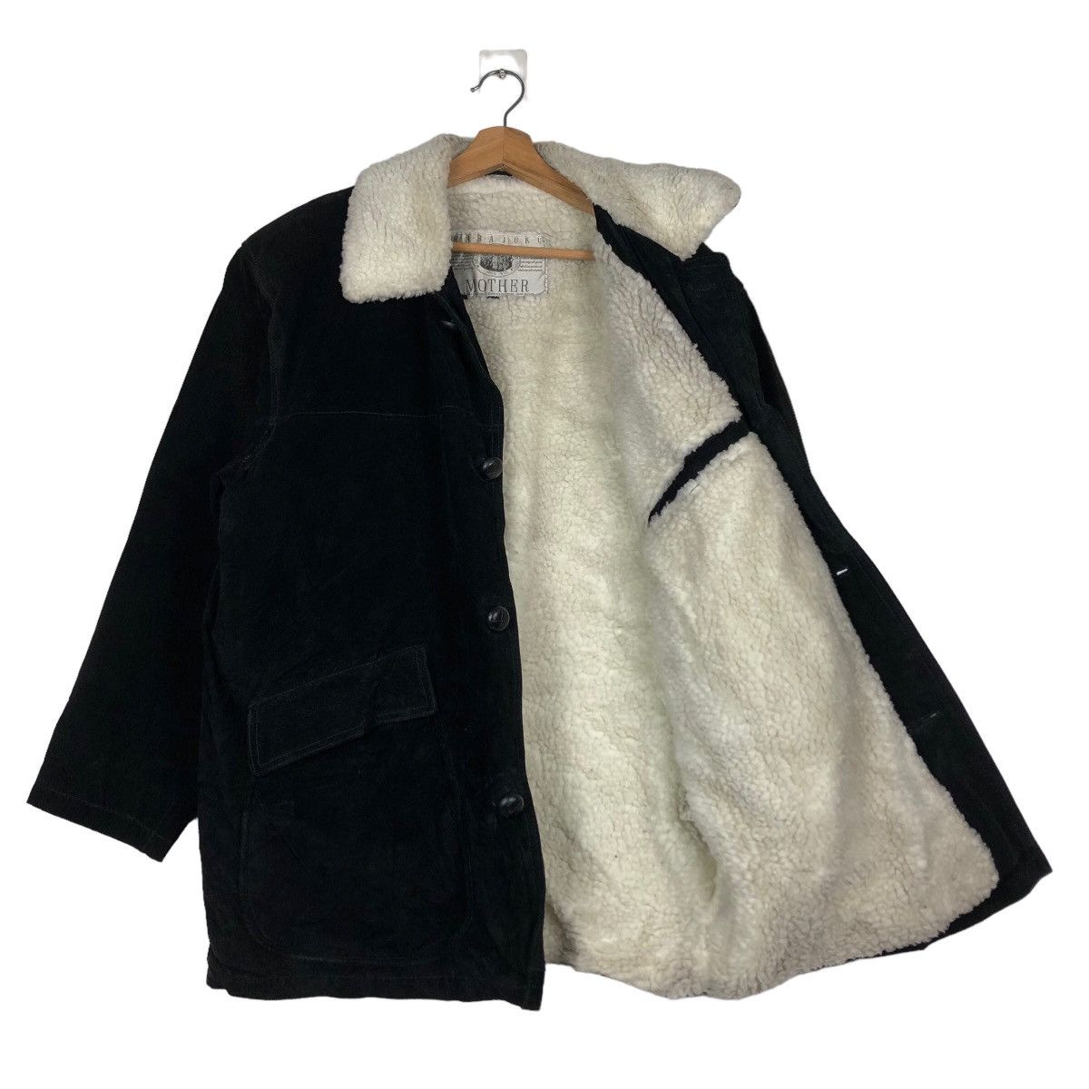 Japanese Brand 🔥Vtg Shearling Leather Jacket Harajuku Mother Issey Miyake Size US M / EU 48-50 / 2 - 11 Thumbnail