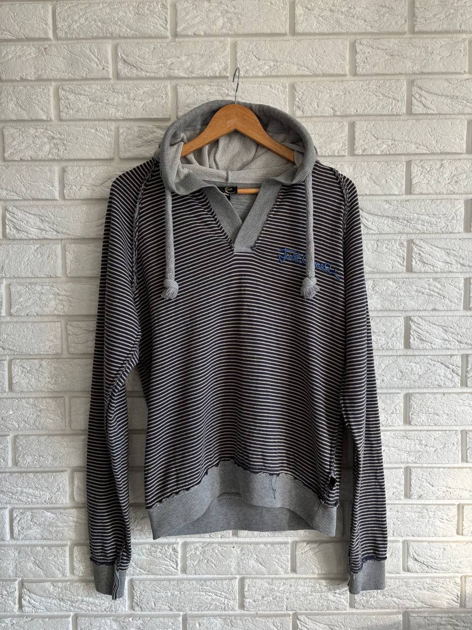 Just Cavalli Just Cavalli striped hoodie vintage Size US L / EU 52-54 / 3 - 3 Thumbnail