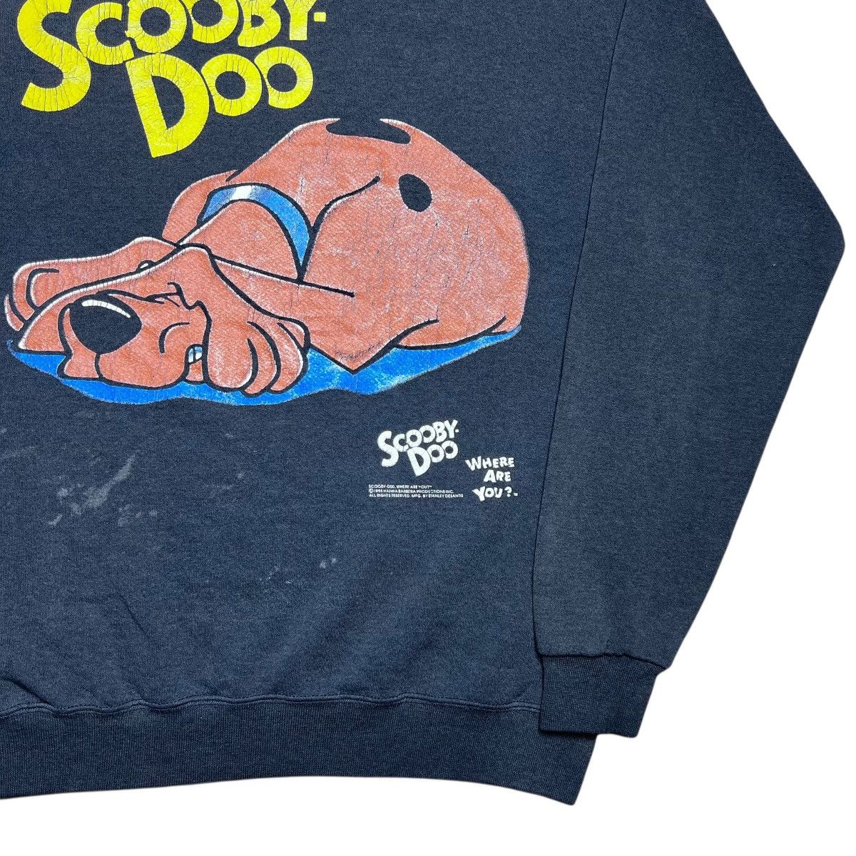 Cartoon Network Vintage 1995 Scooby Doo Stanley Desantis Graphic Sweatshirt Size US L / EU 52-54 / 3 - 15 Thumbnail