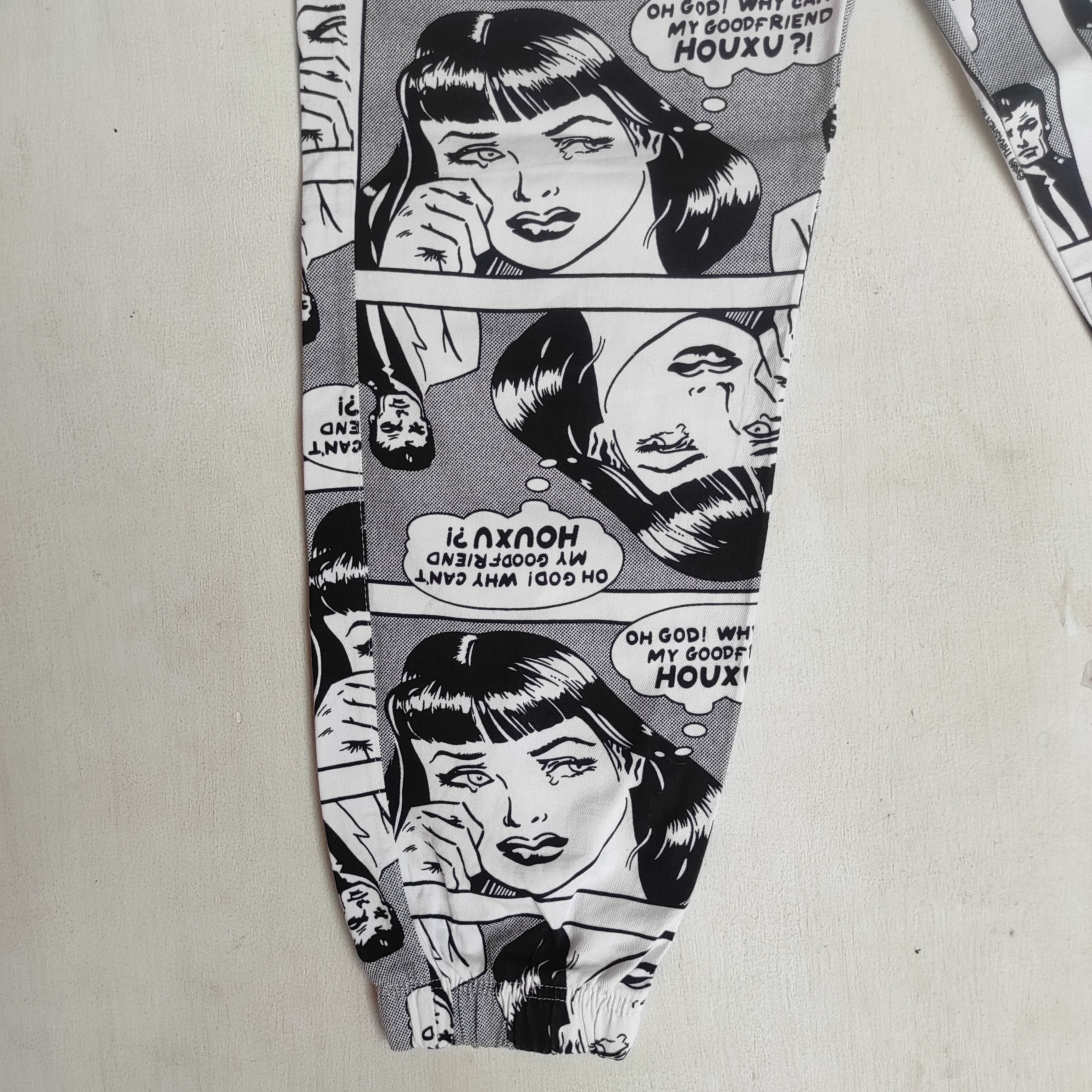 Thrasher Vintage Thrasher Magazine Jogger Pants Over Print Size US 28 / EU 44 - 4 Thumbnail