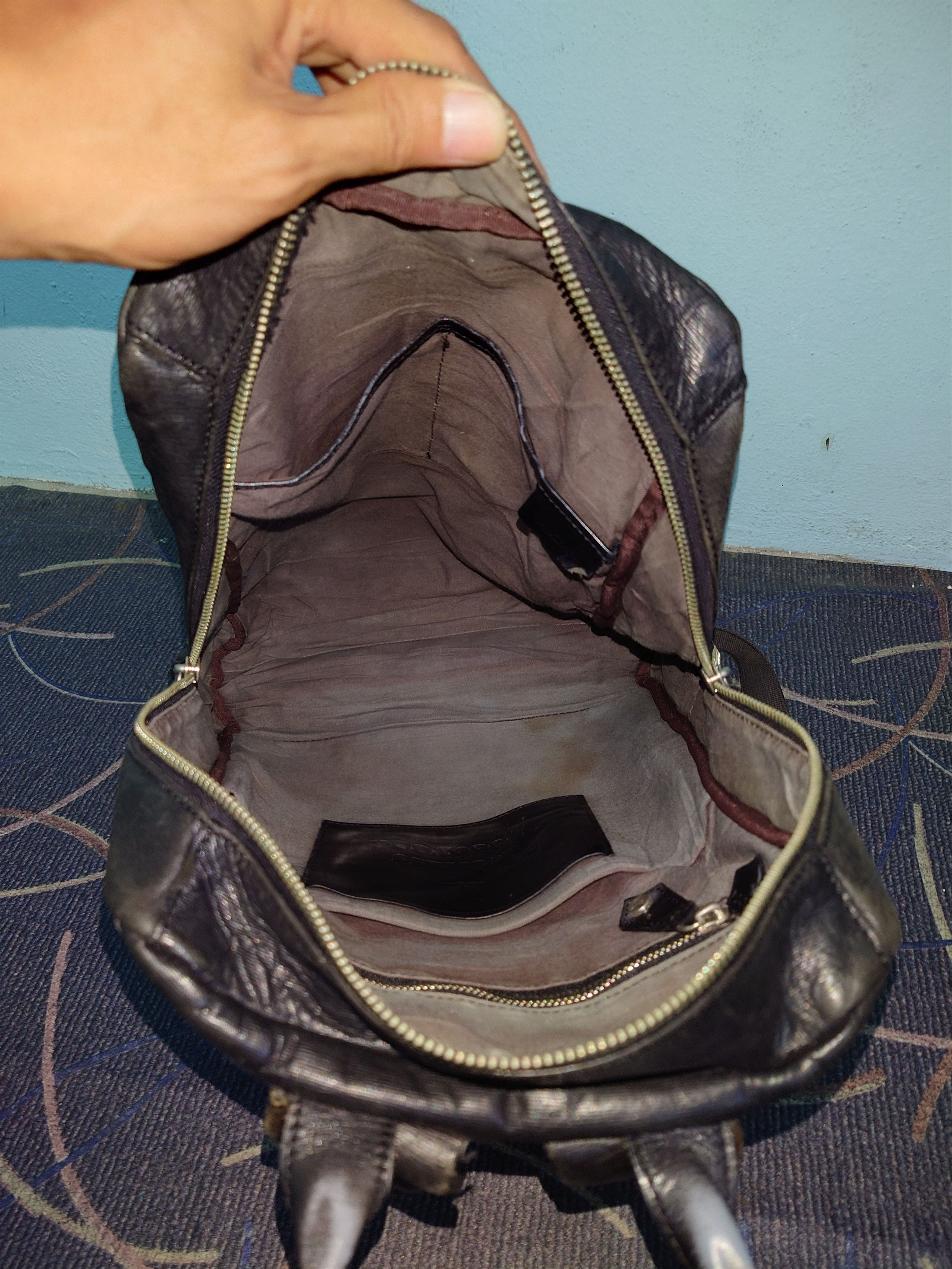 Vivienne Westwood Vivienne Westwood Archival Leather Backpack Size ONE SIZE - 5 Thumbnail