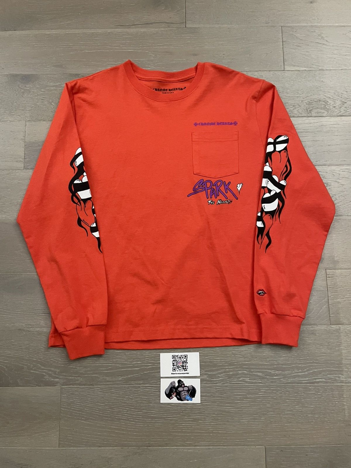 Chrome Hearts Chrome Hearts Matty Boy Spark Long Sleeve Tee Size US L / EU 52-54 / 3 - 2 Thumbnail