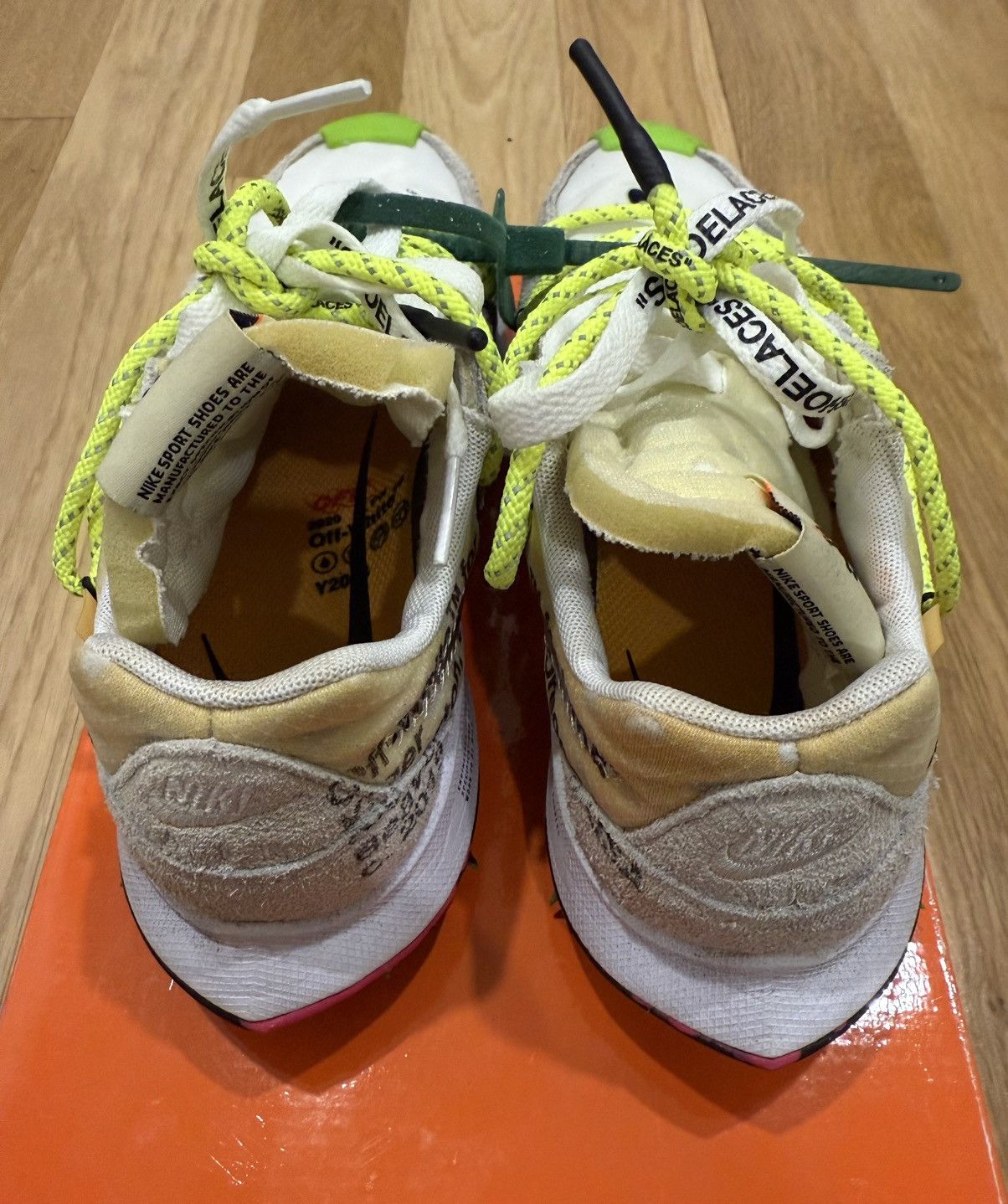 Nike × Off-White Off White x Nike Zoom Terra Kiger 5 (Women’s size 7) Size US 7 / IT 37 - 4 Thumbnail
