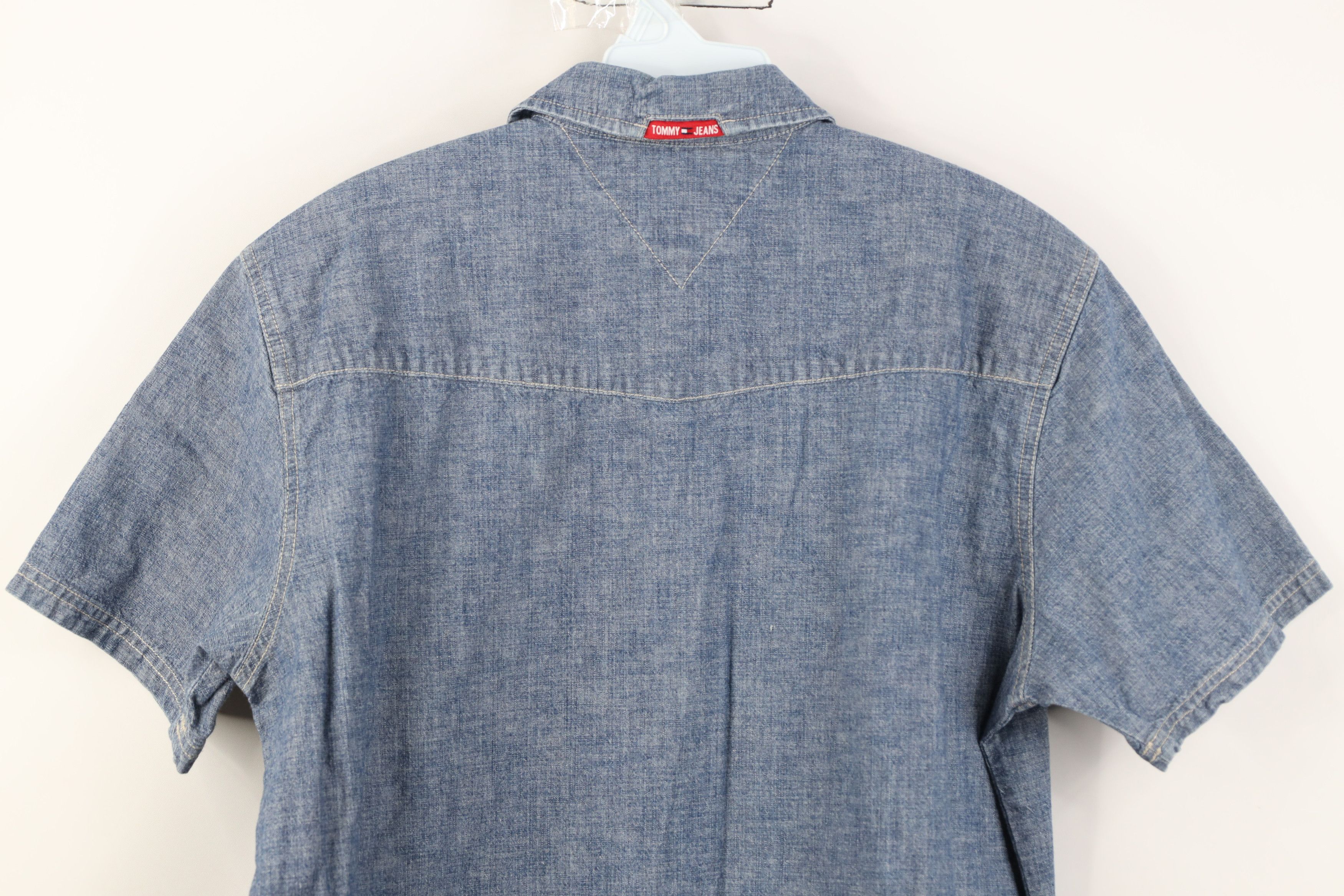 Tommy Hilfiger Vintage 90s Y2K Tommy Hilfiger Short Sleeve Button Shirt Size US M / EU 48-50 / 2 - 11 Thumbnail