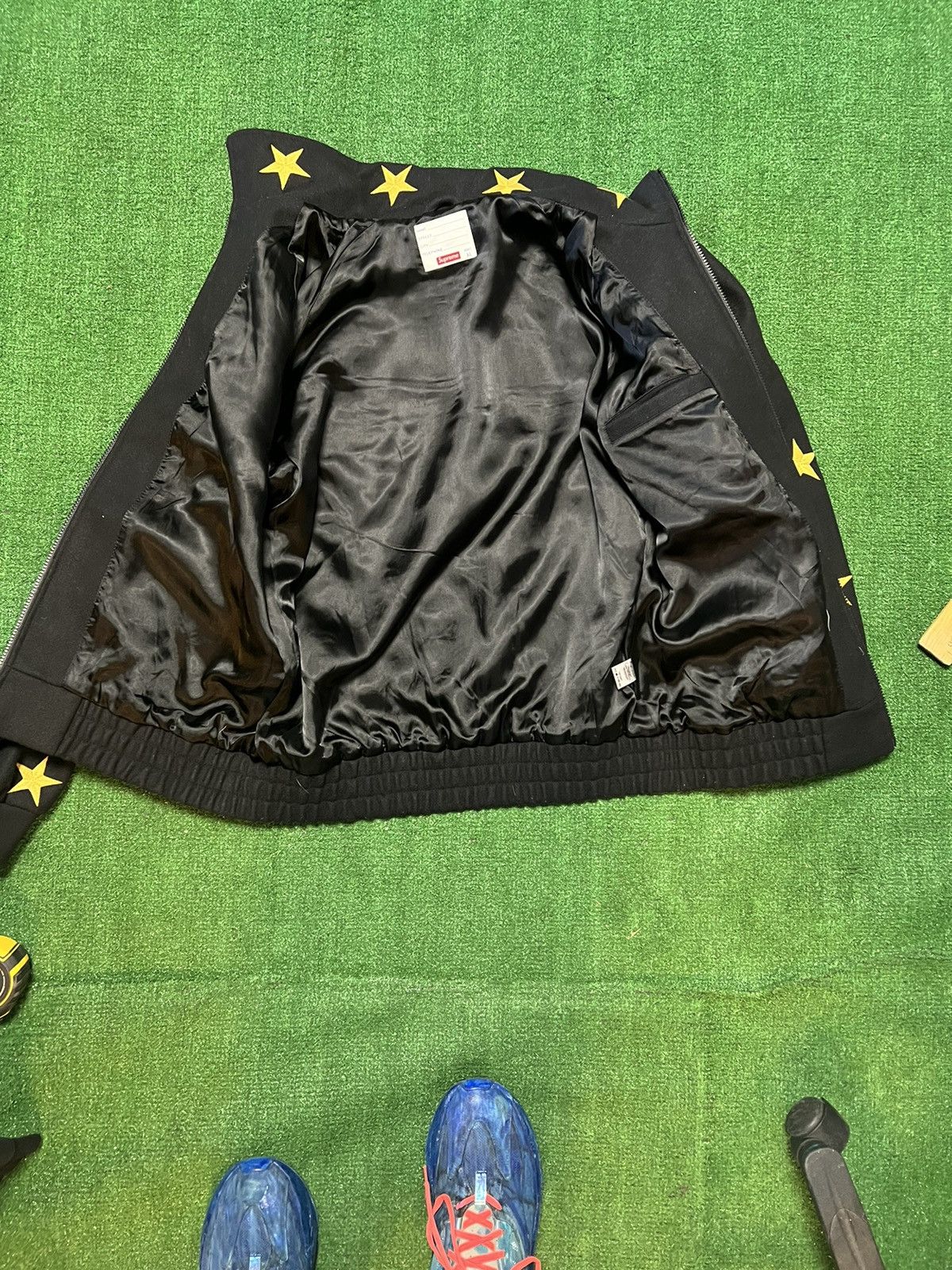 Supreme SUPREME STARS ZIP STADIUM JACKET 2016 Size US XL / EU 56 / 4 - 8 Thumbnail
