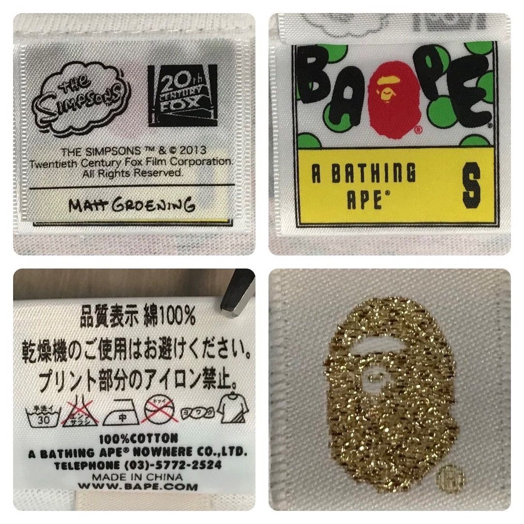 Bape BAPE × THE SIMPSONS Milo T-shirt a bathing ape Size US S / EU 44-46 / 1 - 7 Thumbnail