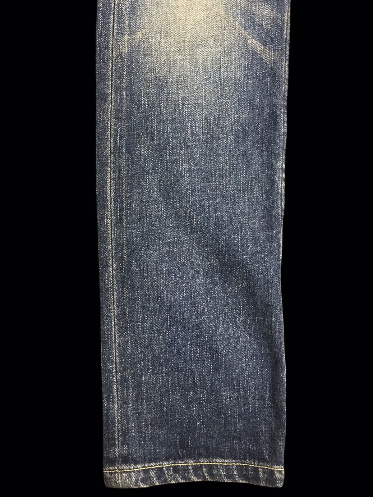 Japanese Brand 💥BIKER DENIM💥14Oz 666 SLIM SELVEDGE BIKER DENIM F329 Size US 32 / EU 48 - 8 Thumbnail