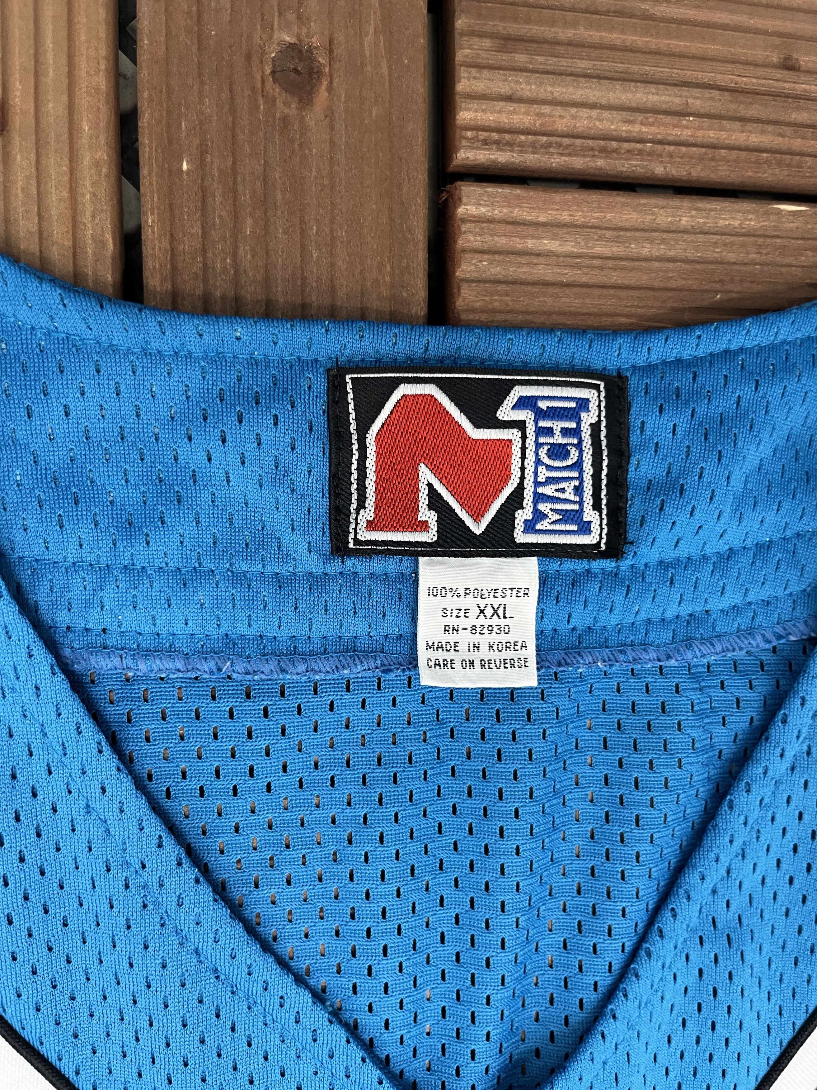 Vintage North Carolina Tar Heels Vintage Blue Baseball Jersey Size US XXL / EU 58 / 5 - 5 Thumbnail