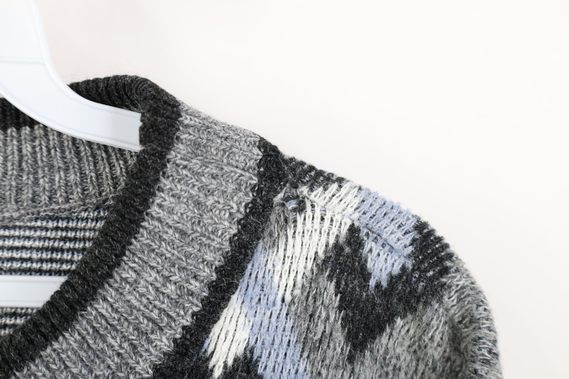 Vintage Vintage 90s Coogi Style Diamond Knit Crewneck Sweater Size US M / EU 48-50 / 2 - 4 Thumbnail