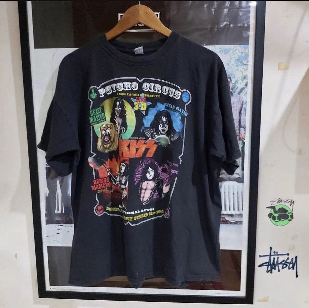 Band Tees × Vintage Kiss Psycho circus 1998 Size US XL / EU 56 / 4 - 1 Thumbnail