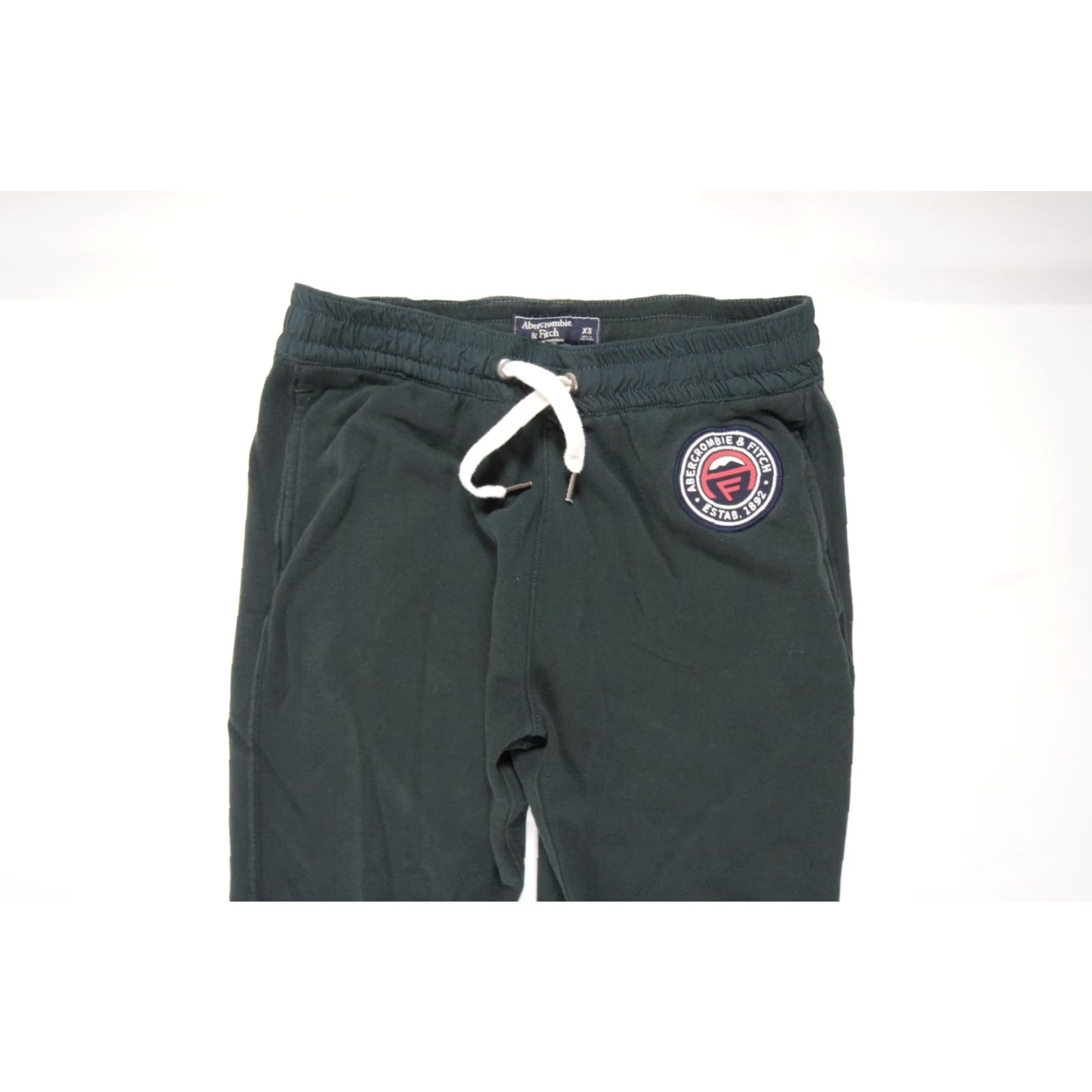 Abercrombie & Fitch VINTAGE Abercrombie & Fitch Sweatpants Womens XS Green Fleece Ladies XSmall Casual Size 26" / US 2 / IT 38 - 2 Thumbnail