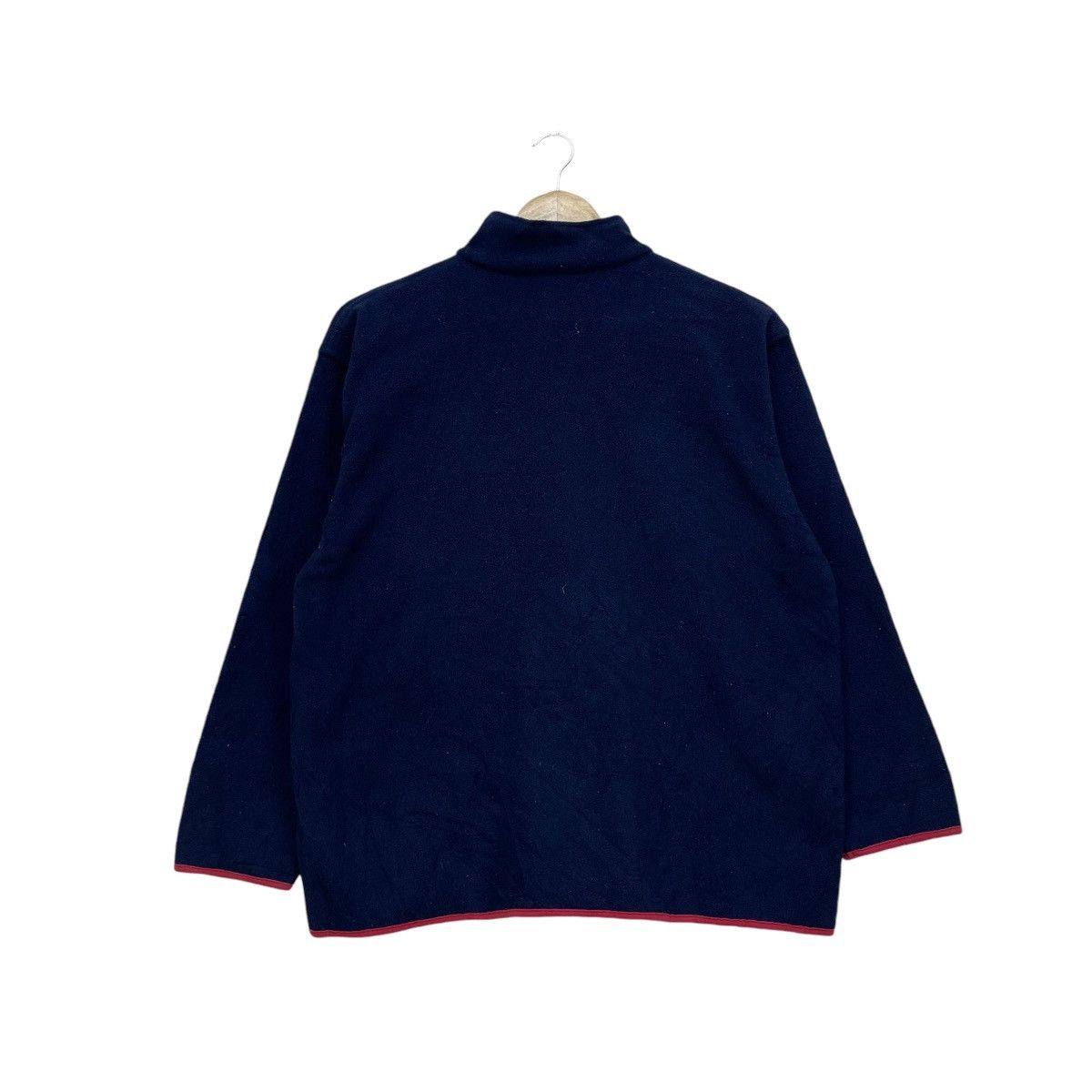 Tommy Hilfiger × Vintage 💥Vintage Tommy Hilfiger Fleece Snap Button Jacket Size US M / EU 48-50 / 2 - 2 Thumbnail