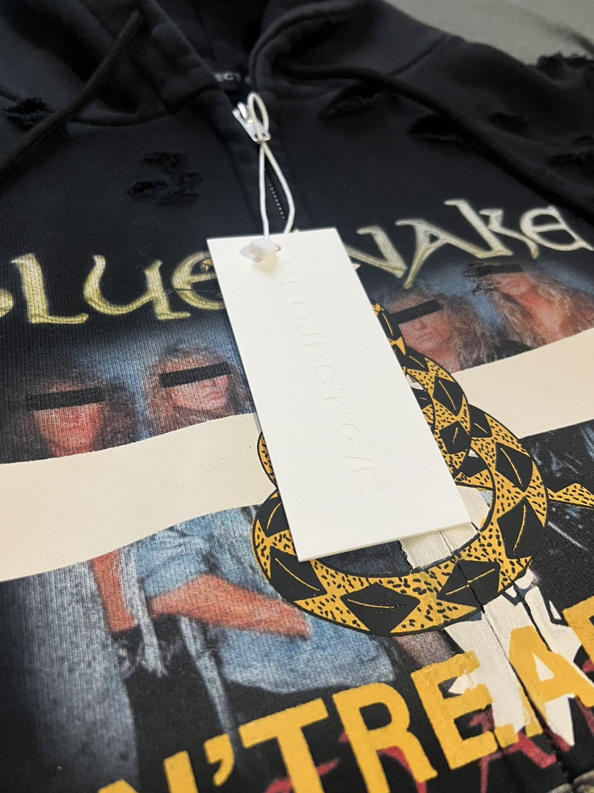 PROJECT G/R Project GR Bluesnake Washed Zip Hoodie Size 1 Size US S / EU 44-46 / 1 - 7 Thumbnail