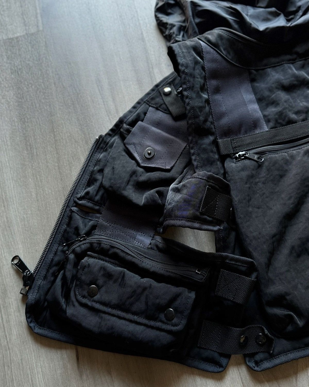 Issey Miyake Parachute Cargo Vest Size US M / EU 48-50 / 2 - 8 Thumbnail