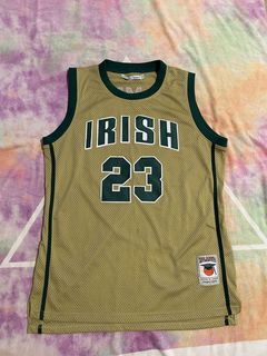 LeBron James High School Irish Basketball Jersey Headgear Classics Sz XS