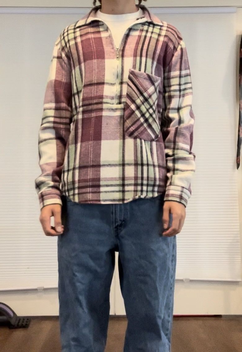 Vintage Thrifted Vintage ZipUp Flannel Size US S / EU 44-46 / 1 - 2 Thumbnail