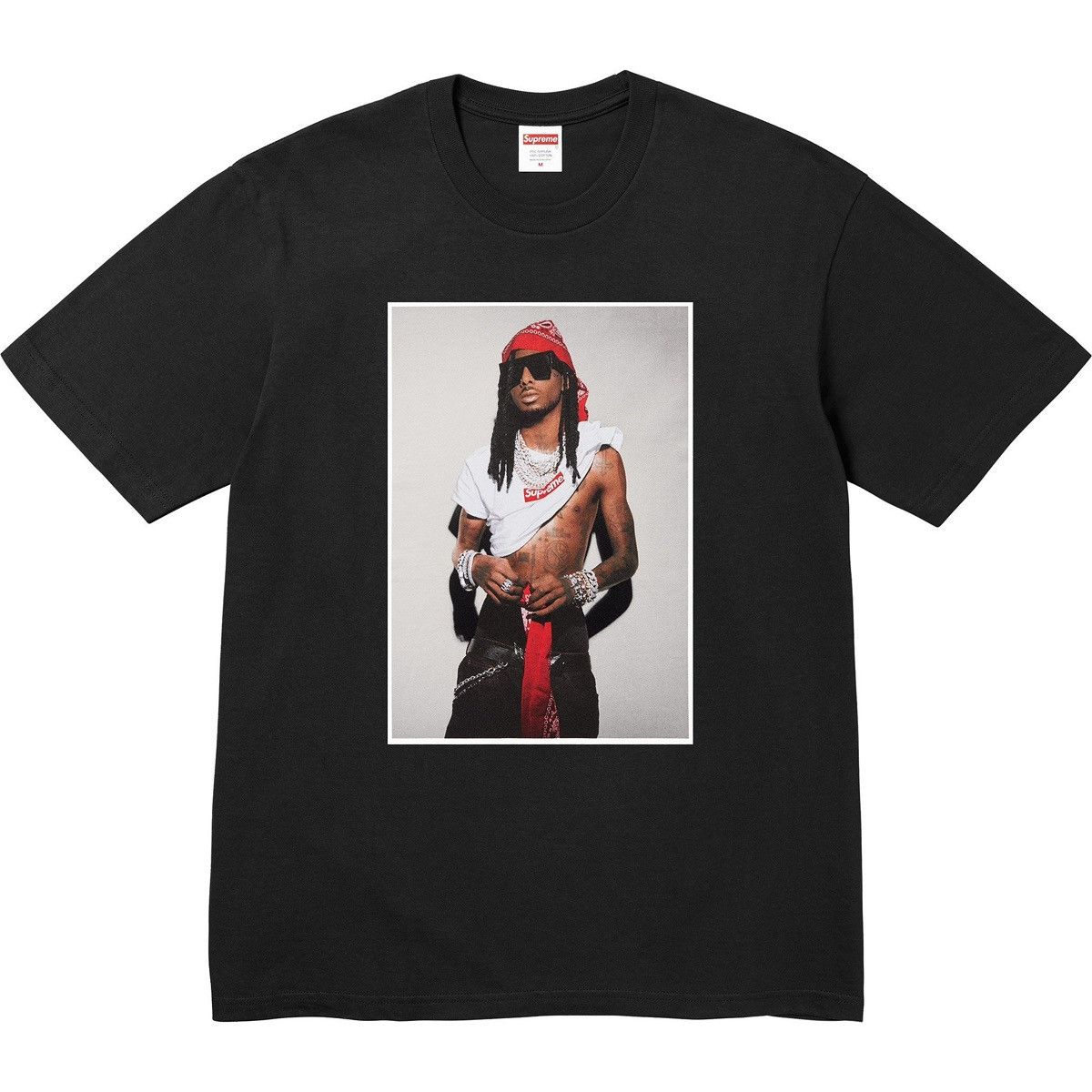 Supreme playboy carti tee black confirmed order