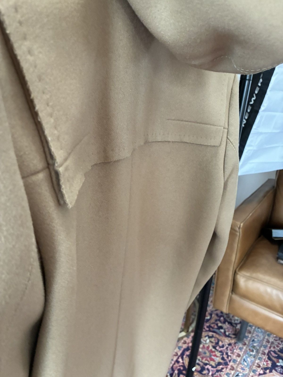 Hedi Slimane Dior Homme AW04 “VOTC” Hooded Wool Trench Coat Size 46 Camel Size US S / EU 44-46 / 1 - 7 Thumbnail