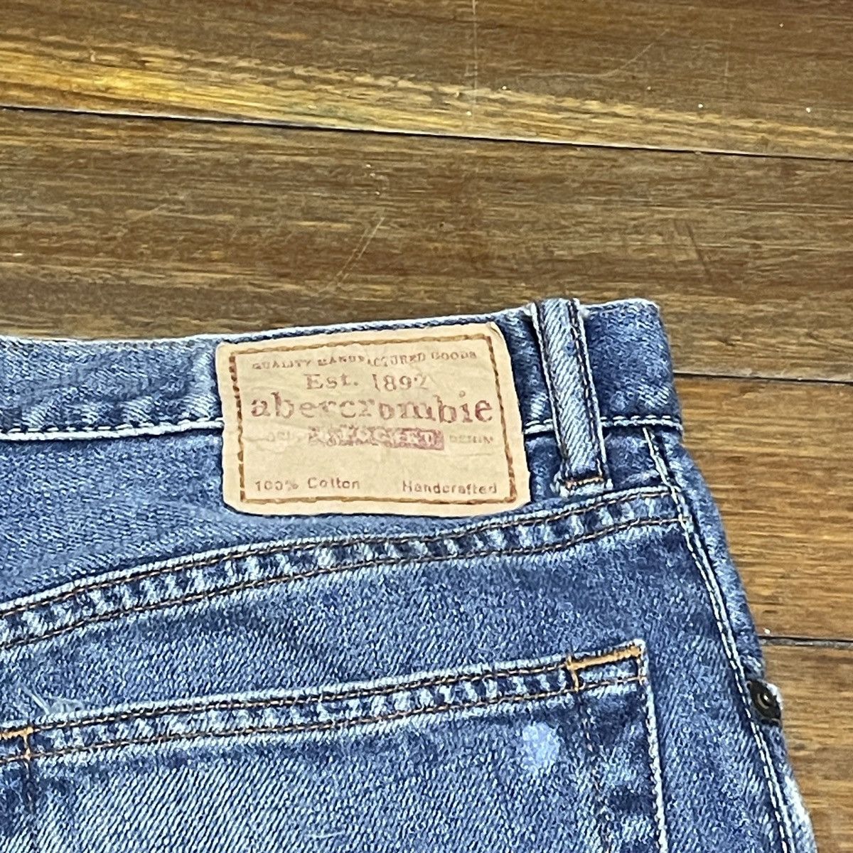 Abercrombie & Fitch × Vintage Rare Design Vintage Abercrombie Fitch Baggy Jeans 2000s Size US 33 - 9 Thumbnail