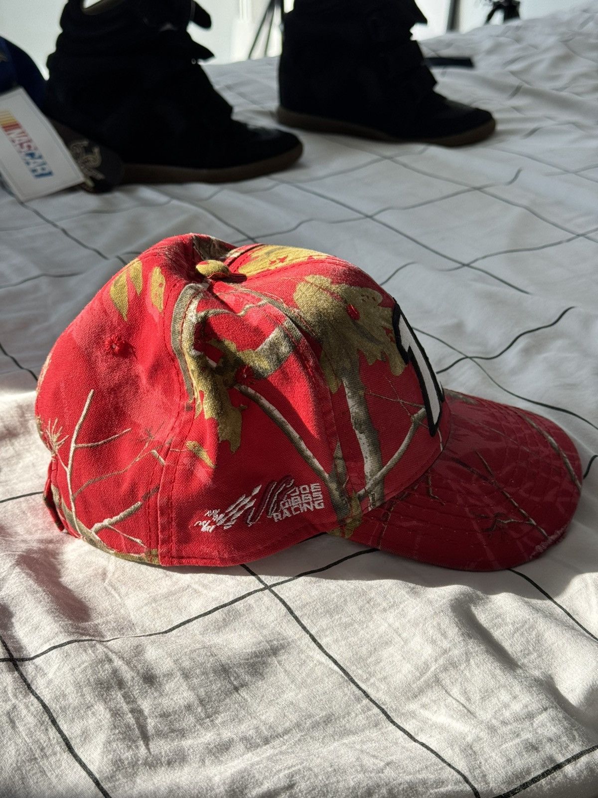 NASCAR Y2K Nascar Realtree Racing Cap Hat #18 Fox Racing Size ONE SIZE - 3 Thumbnail