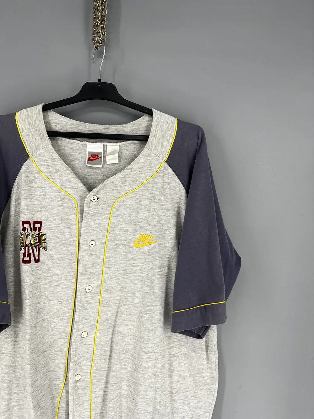 Vintage Vintage Y2K Nike 90s Baseball Jersey Size US XXL / EU 58 / 5 - 5 Thumbnail