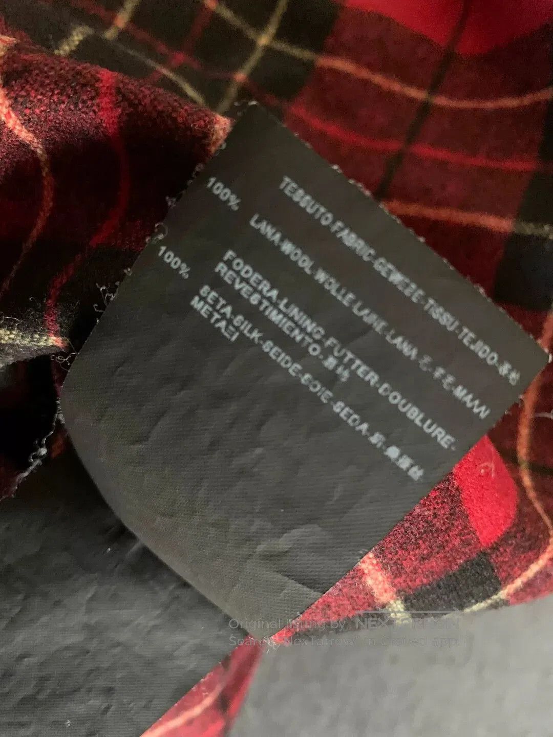 Saint Laurent Paris Saint Laurent Oversized Wool Check Shirt. Size US S / EU 44-46 / 1 - 5 Thumbnail