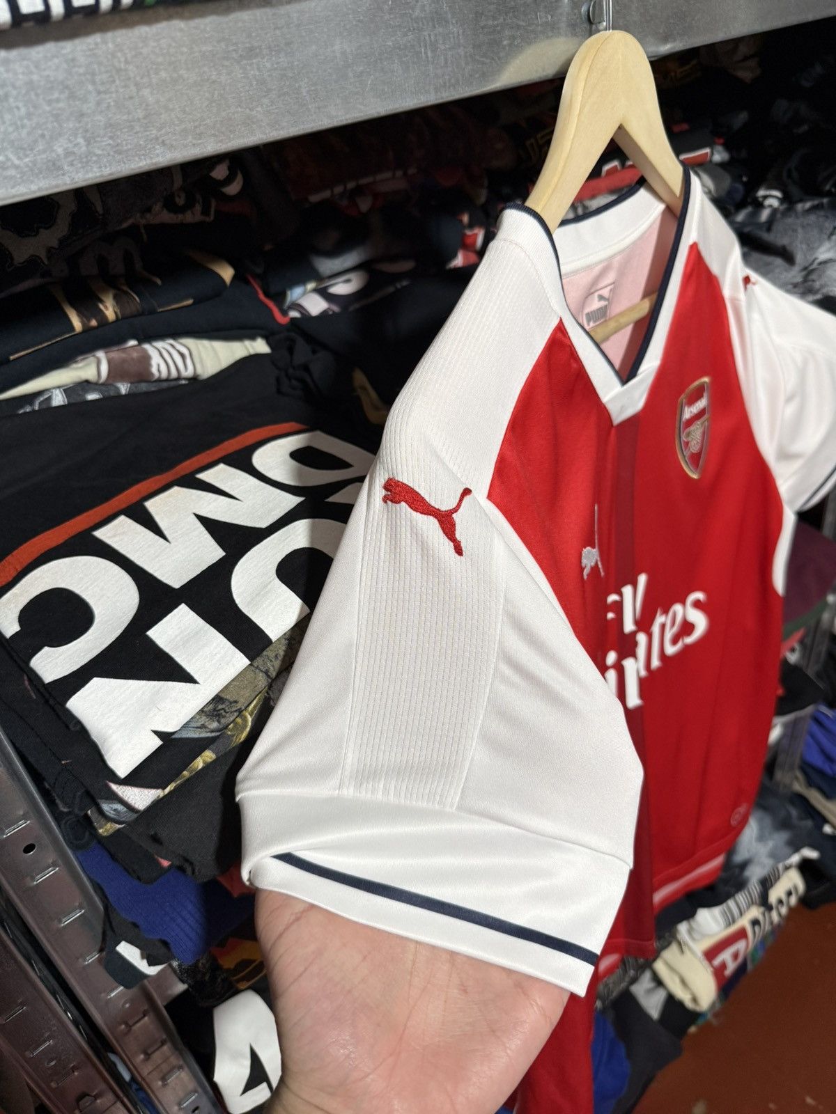 Puma Puma Arsenal 2016 2017 Home Football Soccer Jersey Size US L / EU 52-54 / 3 - 4 Thumbnail