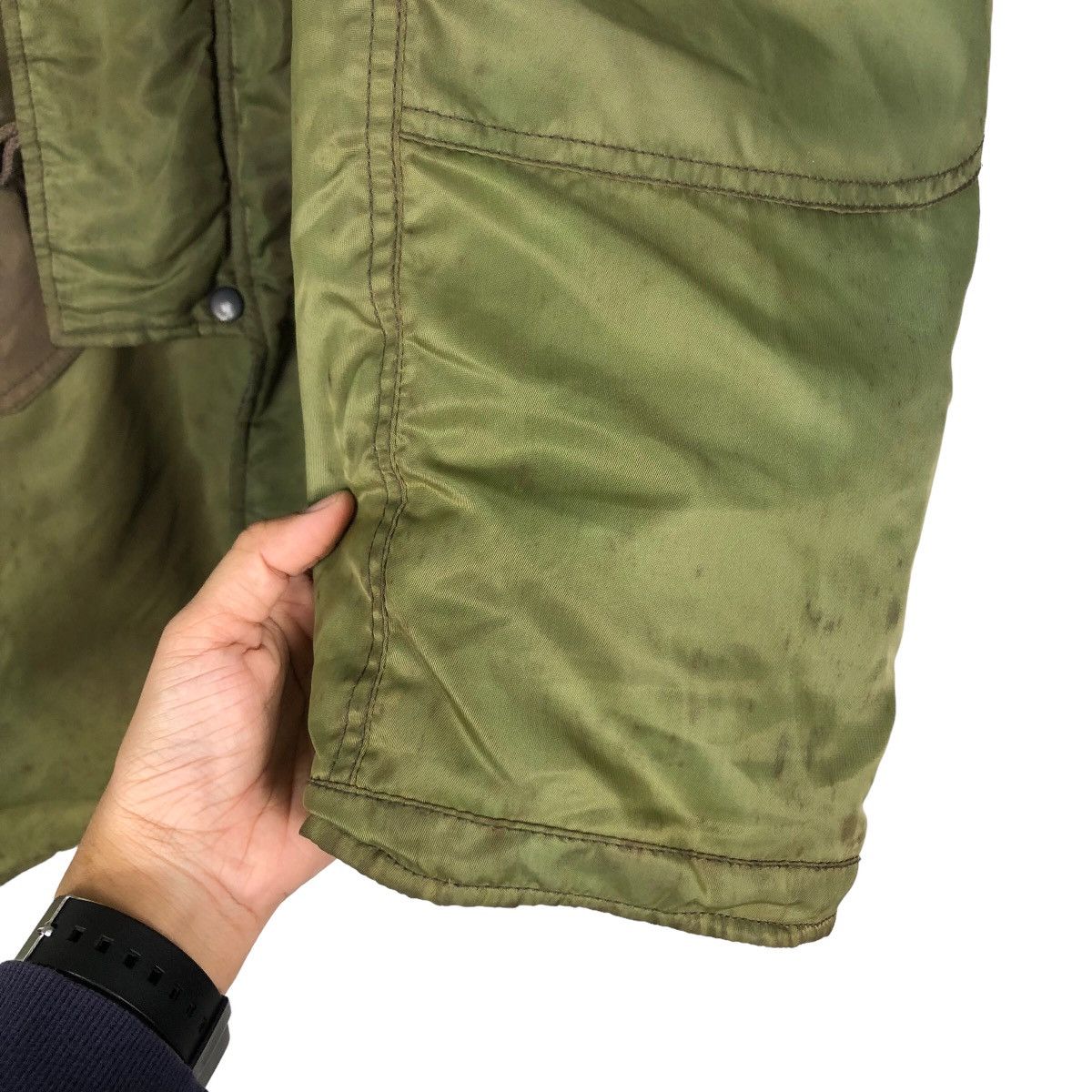 Avirex 🔥Heavy Parka Jacket Avirex USA Mink Fur Hoodie Cargo Pocket Size US M / EU 48-50 / 2 - 15 Thumbnail