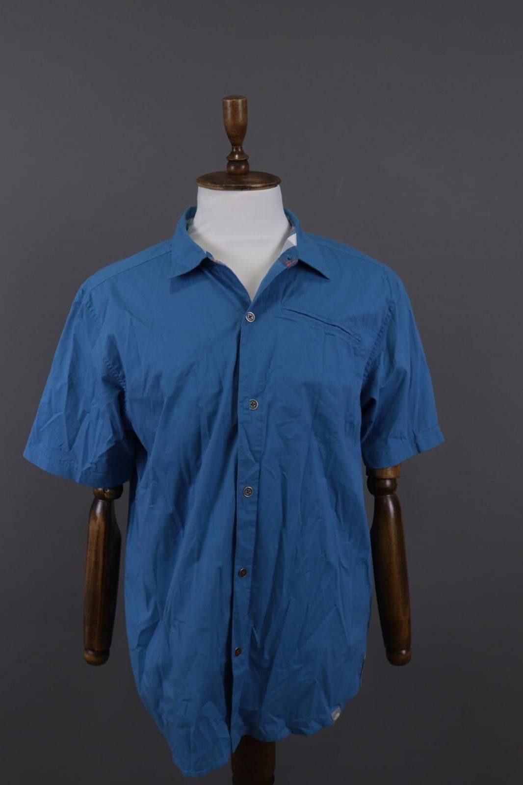 The North Face The North Face Blue Hiking Overshirt Shirt Size L Size US L / EU 52-54 / 3 - 1 Thumbnail