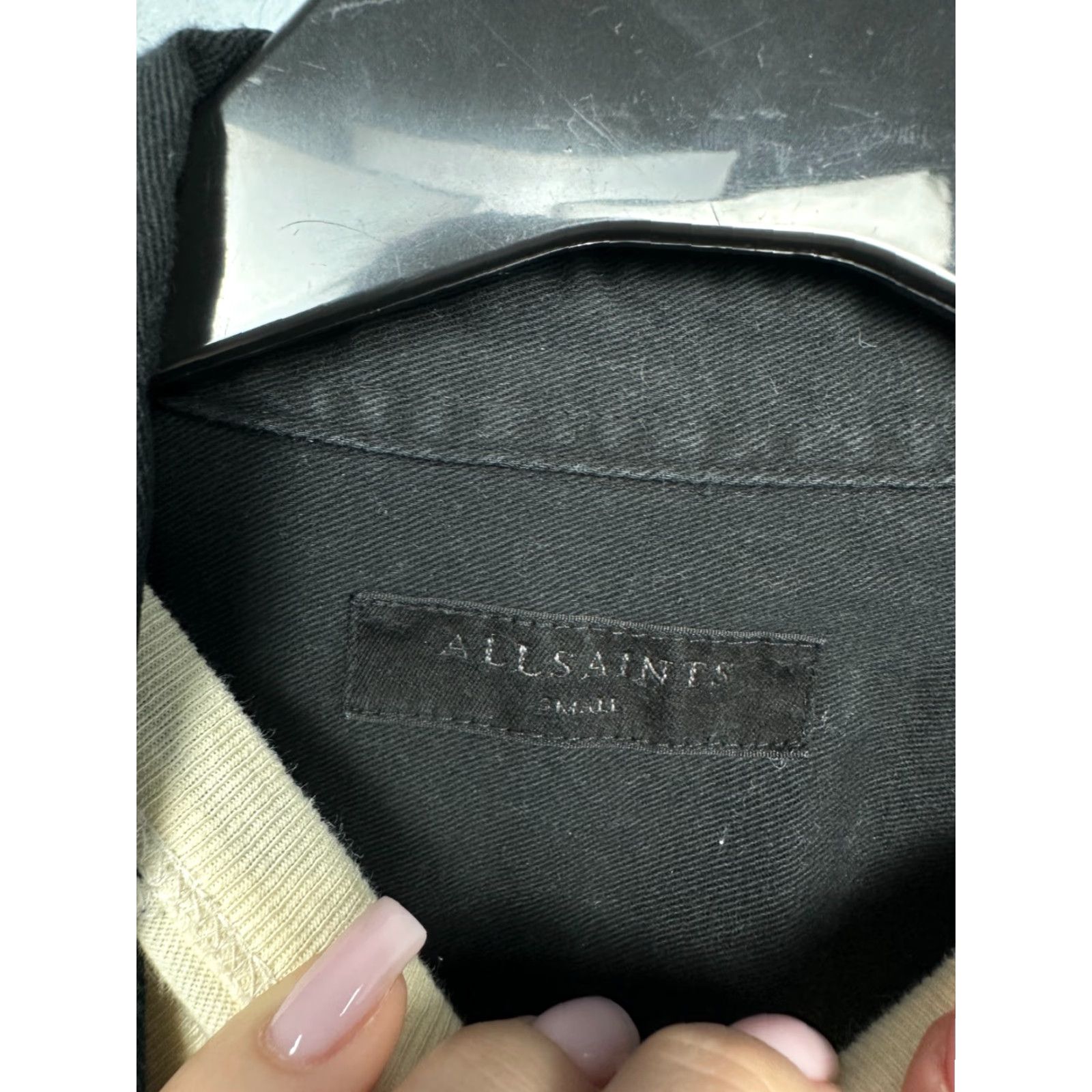 Allsaints AllSaints Spotter LS Shirt Jacket Y2K Overshirt Size S Black Mens Size US S / EU 44-46 / 1 - 3 Thumbnail