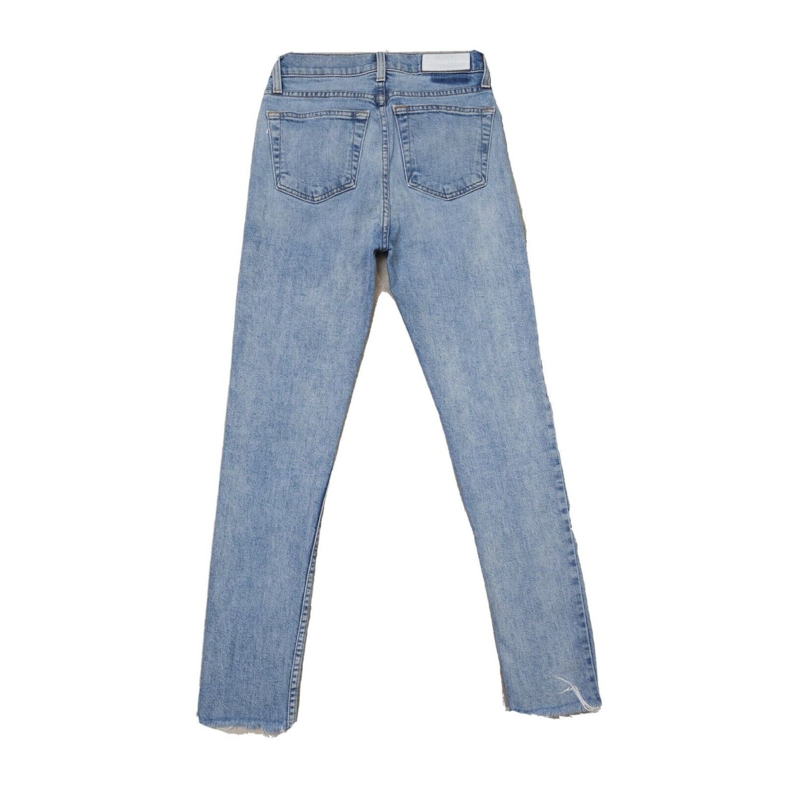RE/DONE Re/Done Originals High Rise Ankle Crop Jeans 25 Size 25" / US 0 / IT 36 - 5 Thumbnail