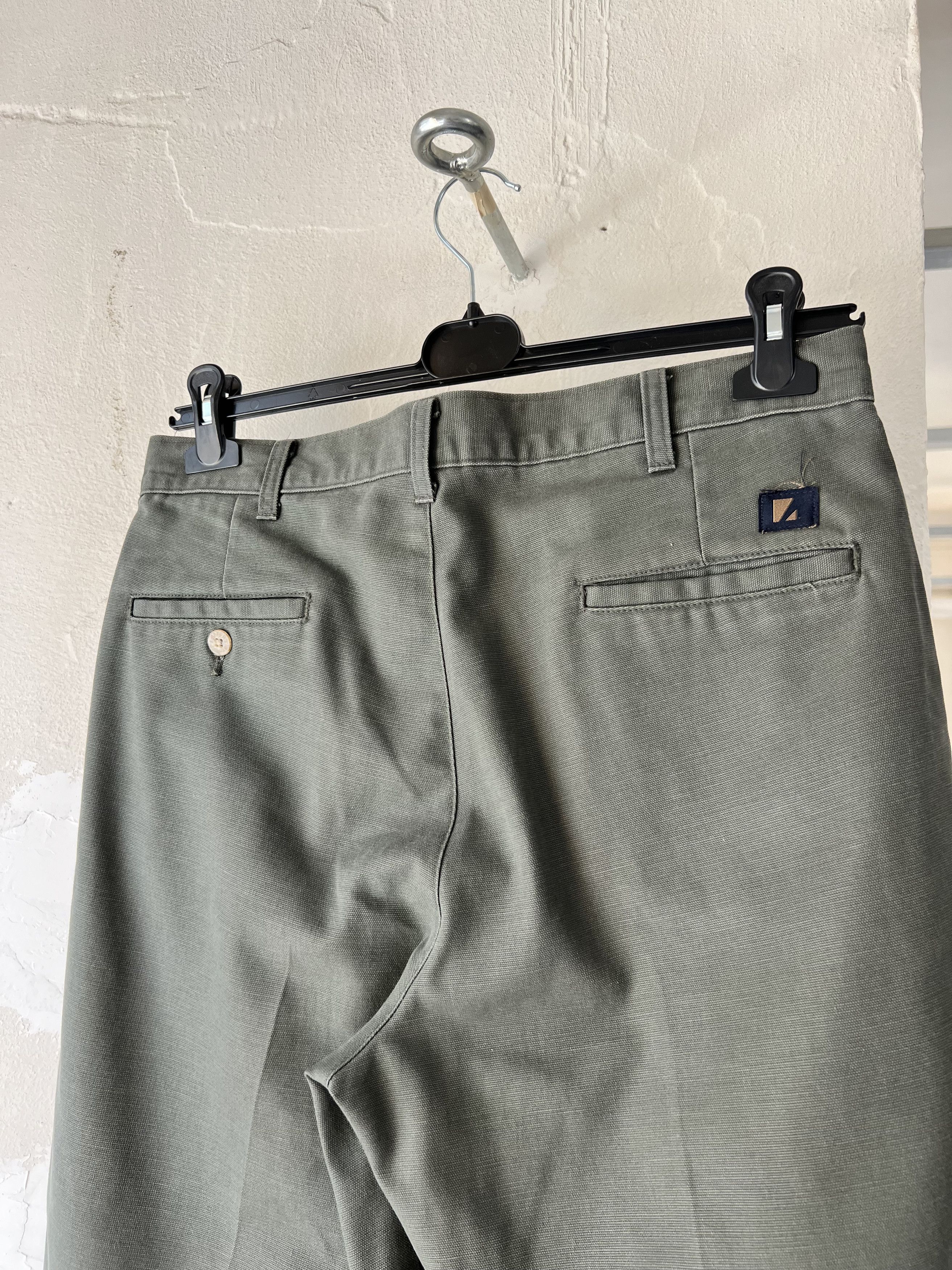 Other Vintage Heavy Canvas Chino Military War Work Pants Size US 34 / EU 50 - 5 Thumbnail