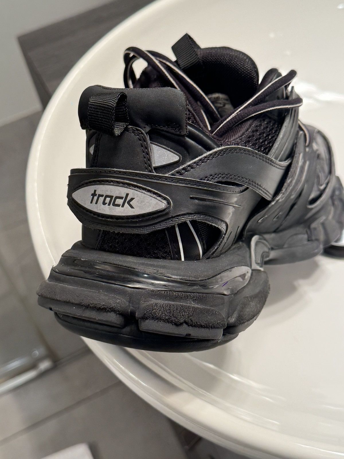 Balenciaga BALENCIAGA TRACK FULL BLACK Size US 9 / EU 42 - 18 Thumbnail