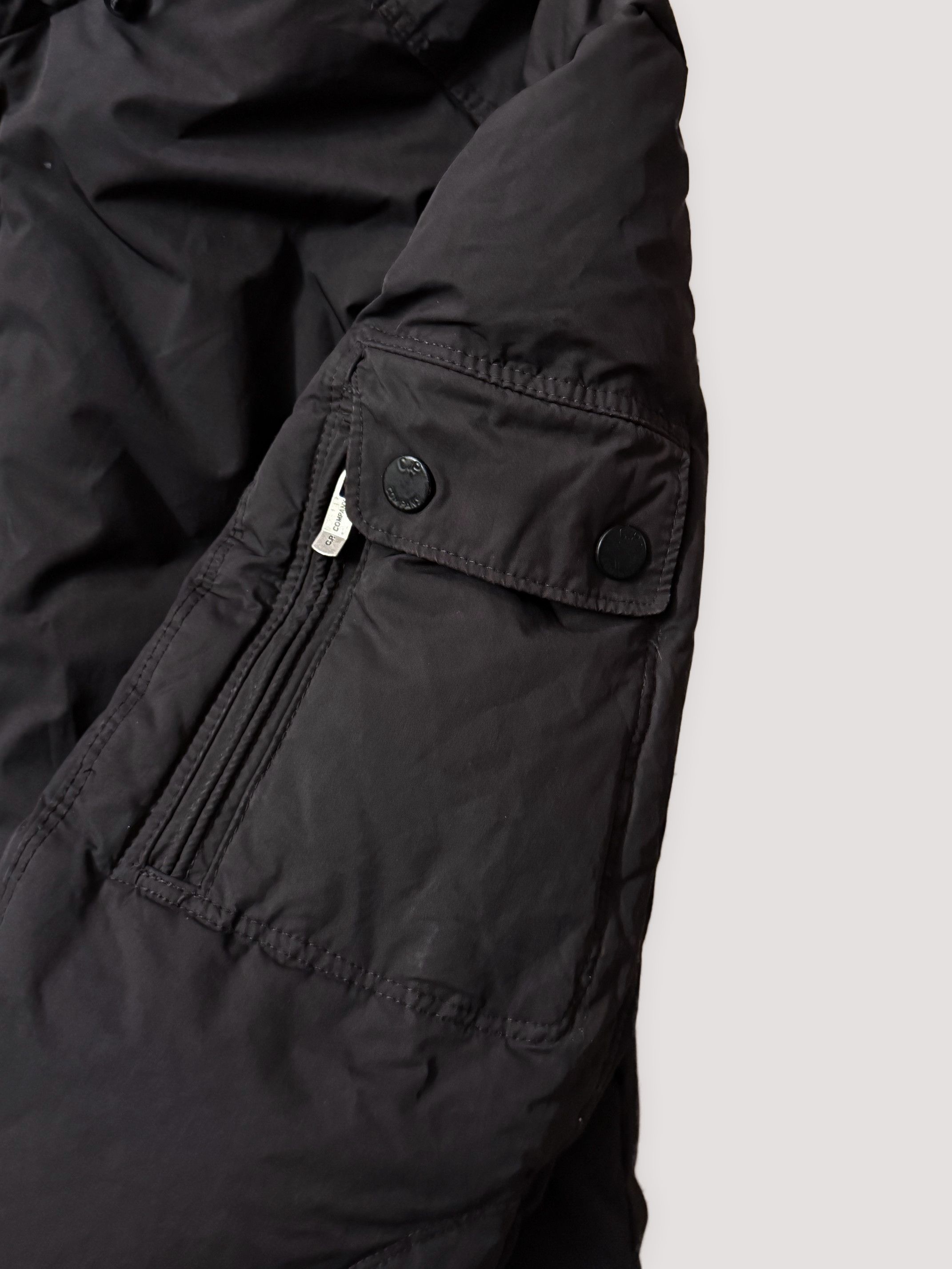 C.P. Company C.P. Company Hooded Technical Down Jacket Size US S / EU 44-46 / 1 - 7 Thumbnail
