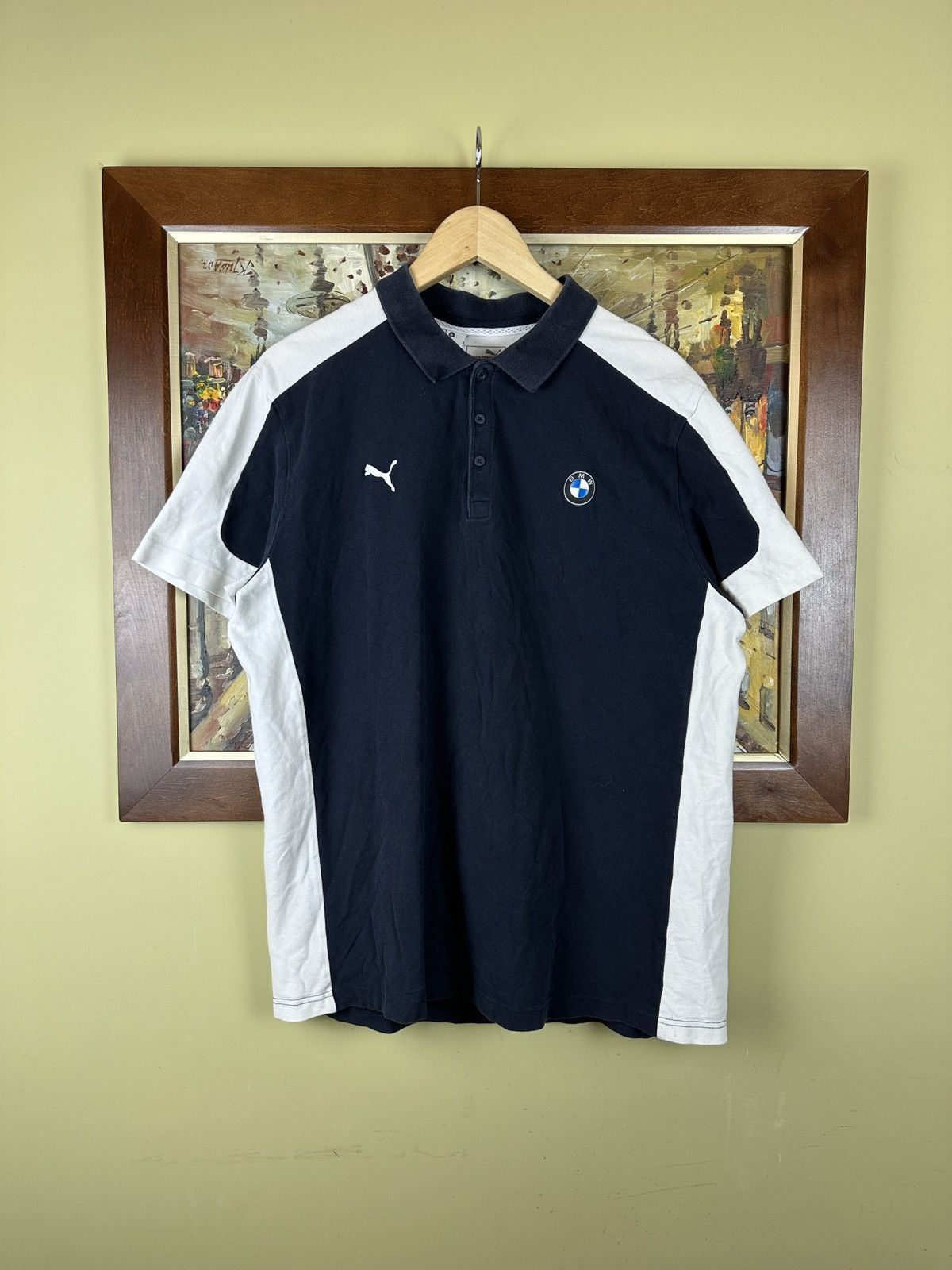Bmw Puma Racing Puma BMW motorsport team polo shirt Grailed