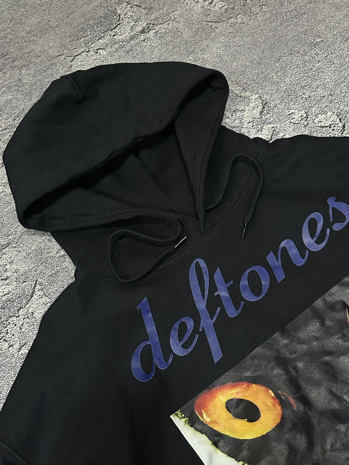 Band Tees Deftones 2017 Around the Fur Cat Unisex Black Hoodie Rock Size US M / EU 48-50 / 2 - 6 Thumbnail